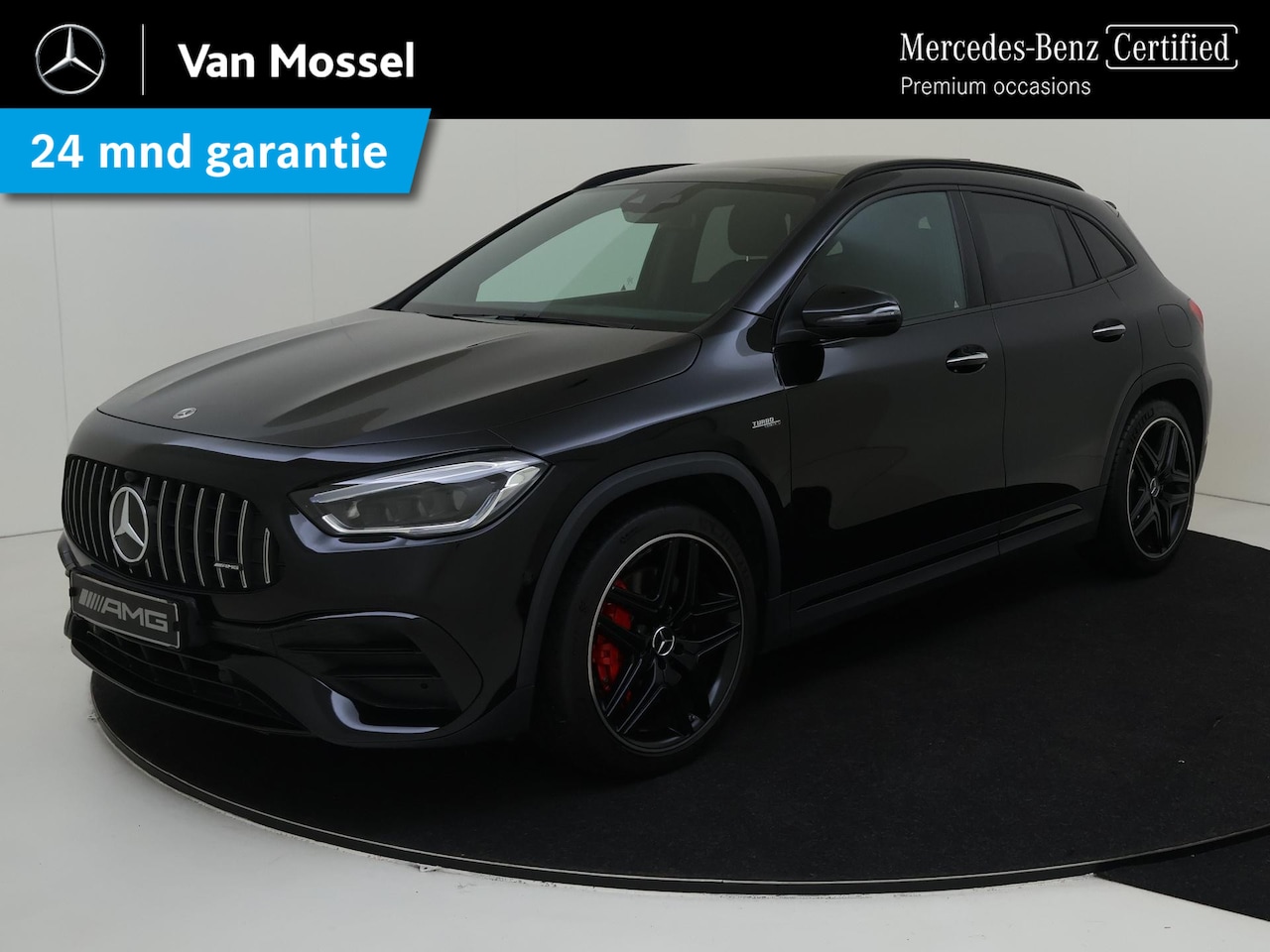 Mercedes-Benz GLA-Klasse - AMG 45 S 4MATIC+ / Panoramadak/ Night/ Leder/ 20 inch - AutoWereld.nl