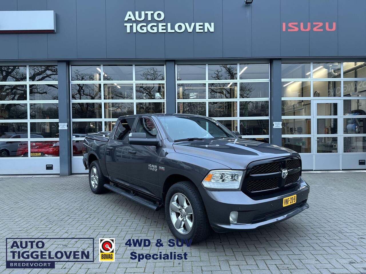 Dodge Ram 1500 - 5.7 V8 4x4 Quad Cab 6'4 Laramie LPG Automaat Trekhaak - AutoWereld.nl