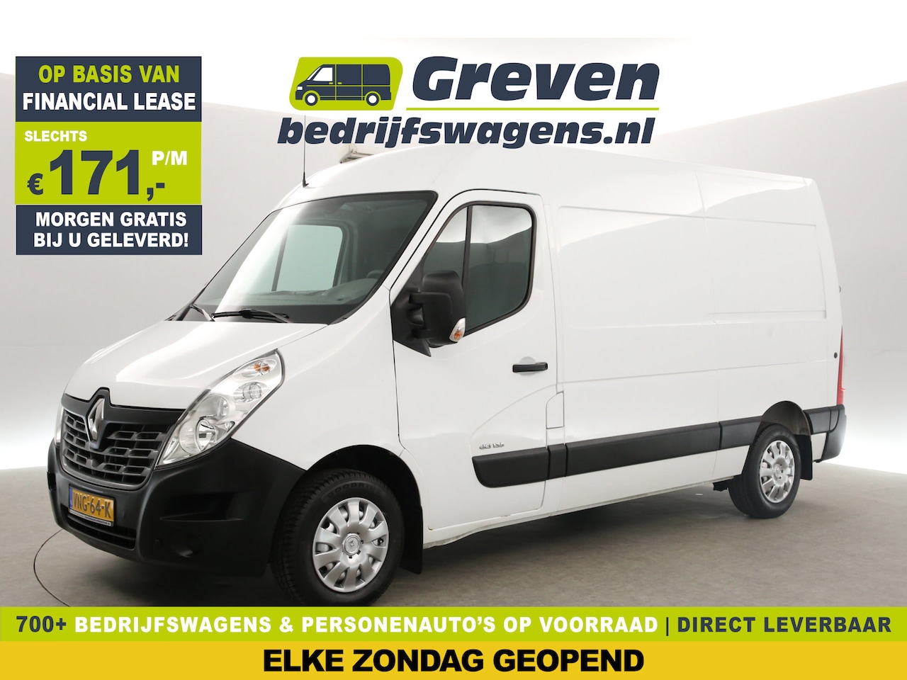 Renault Master - 2.3 dCi L2H2 Airco Parkeersensoren Elektrpakket Schuifdeur - AutoWereld.nl