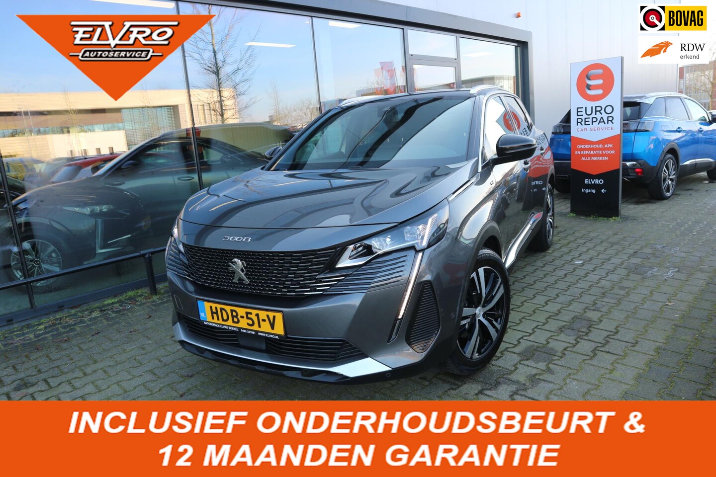 Peugeot 3008 - 1.2 PureTech GT AUTOMAAT NAVI CAMERA ALCANTARA KEYLESS RIJKLAARPRIJS!! - AutoWereld.nl