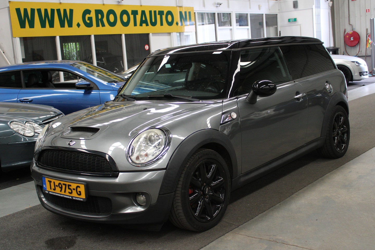 MINI Clubman - Mini 1.6 John Cooper Works Chili 192PK Airco, Stuurbekrachtiging - AutoWereld.nl