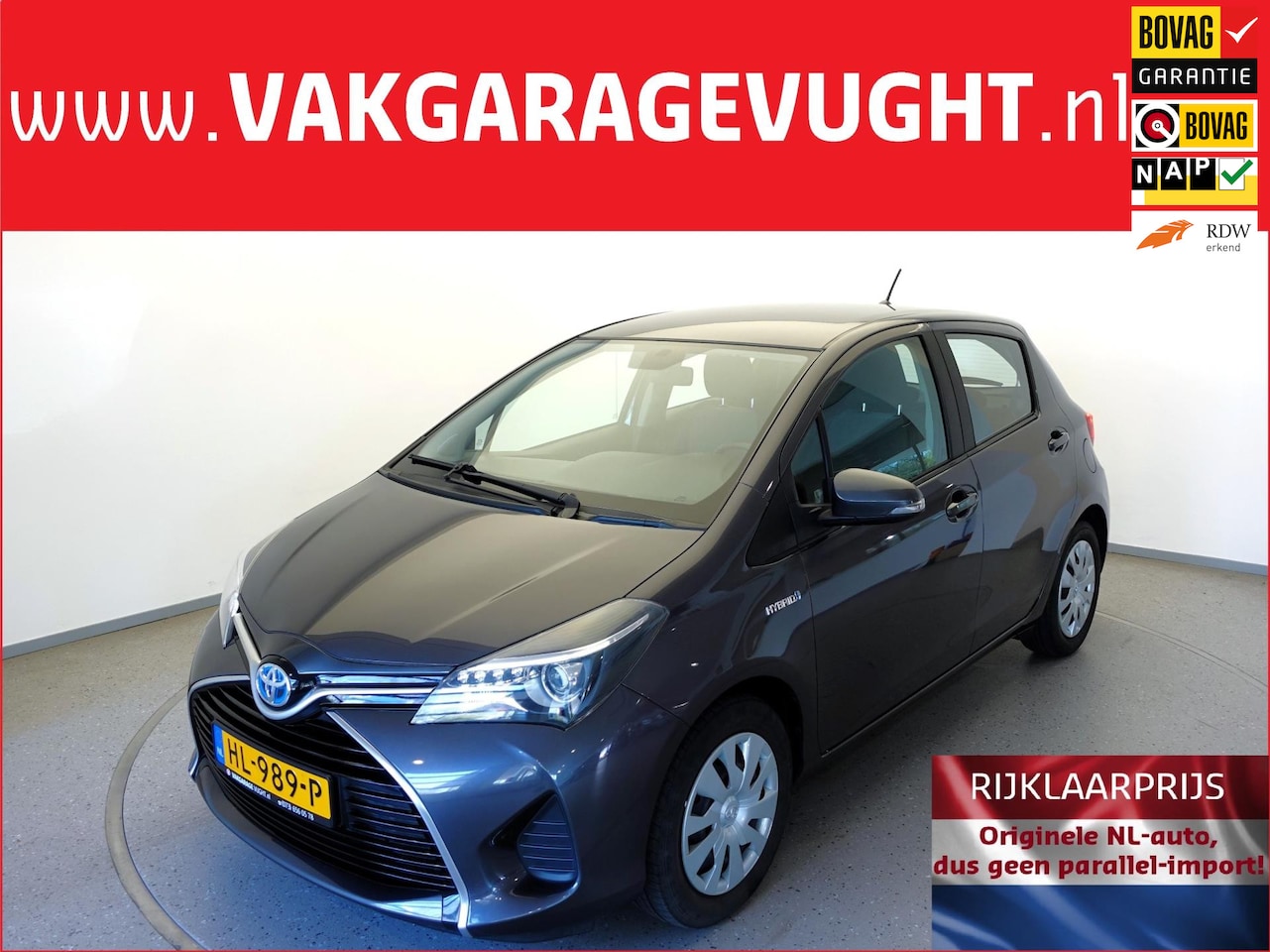 Toyota Yaris - HYBRID 1.5 VVT-i 101pk 68dkm! AUTOMAAT|Navi|Clima|Camera|Cruise - AutoWereld.nl