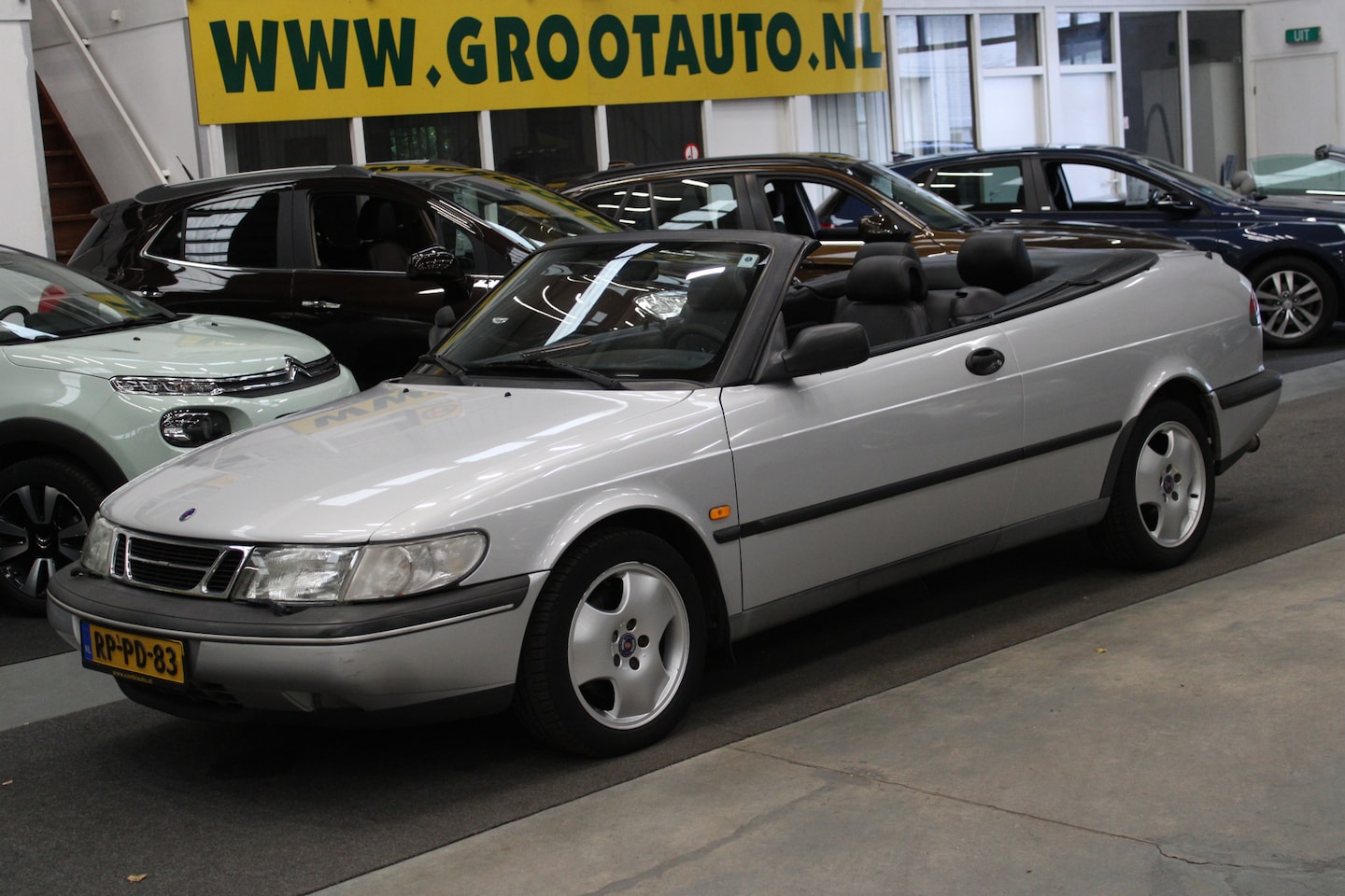 Saab 900 Cabrio - 2.0 S Automaat Airco, Cruise control - AutoWereld.nl