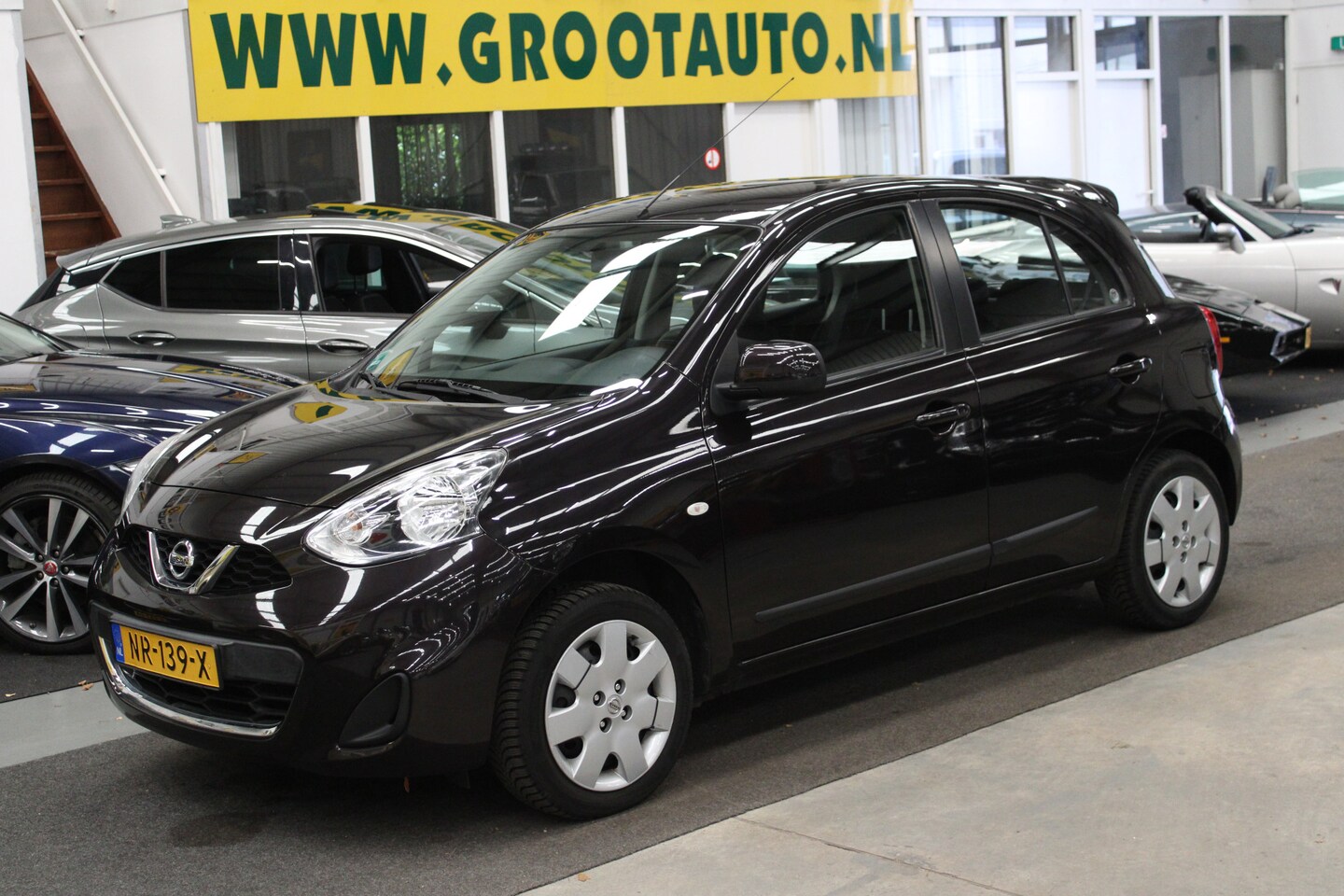Nissan Micra - 1.2 Acenta 28.400km NAP, Airco, Stuurbekrachtiging - AutoWereld.nl