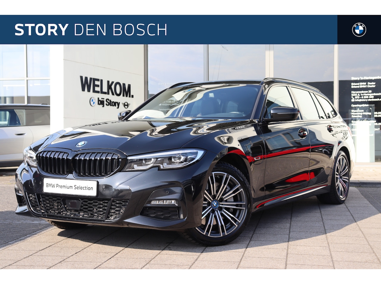 BMW 3-serie Touring - 330e High Executive M Sport Automaat / Sportstoelen / LED / Active Cruise Control / Live C - AutoWereld.nl