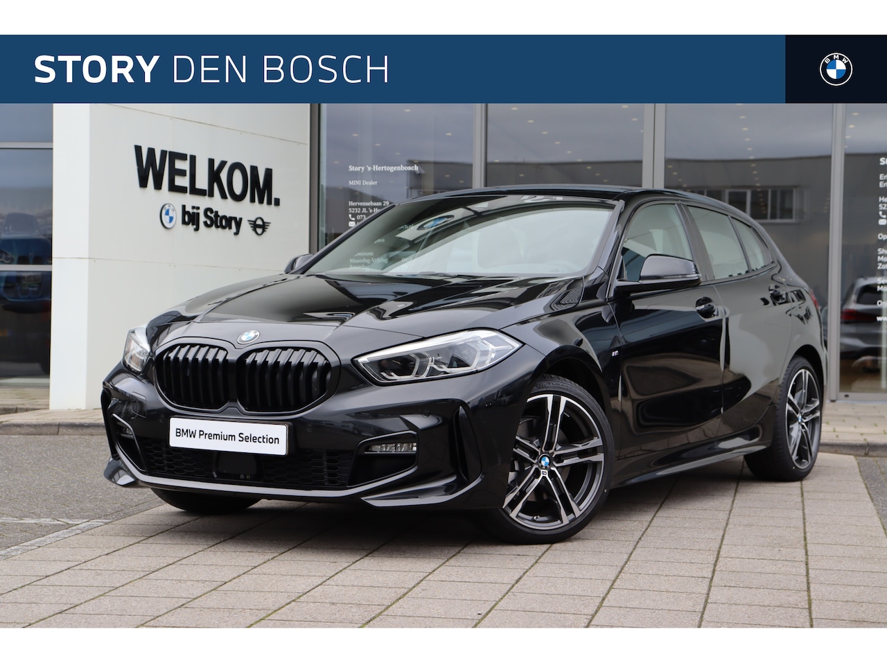 BMW 1-serie - 118i Executive M Sport Automaat / Sportstoelen / LED / Live Cockpit Professional / Cruise - AutoWereld.nl