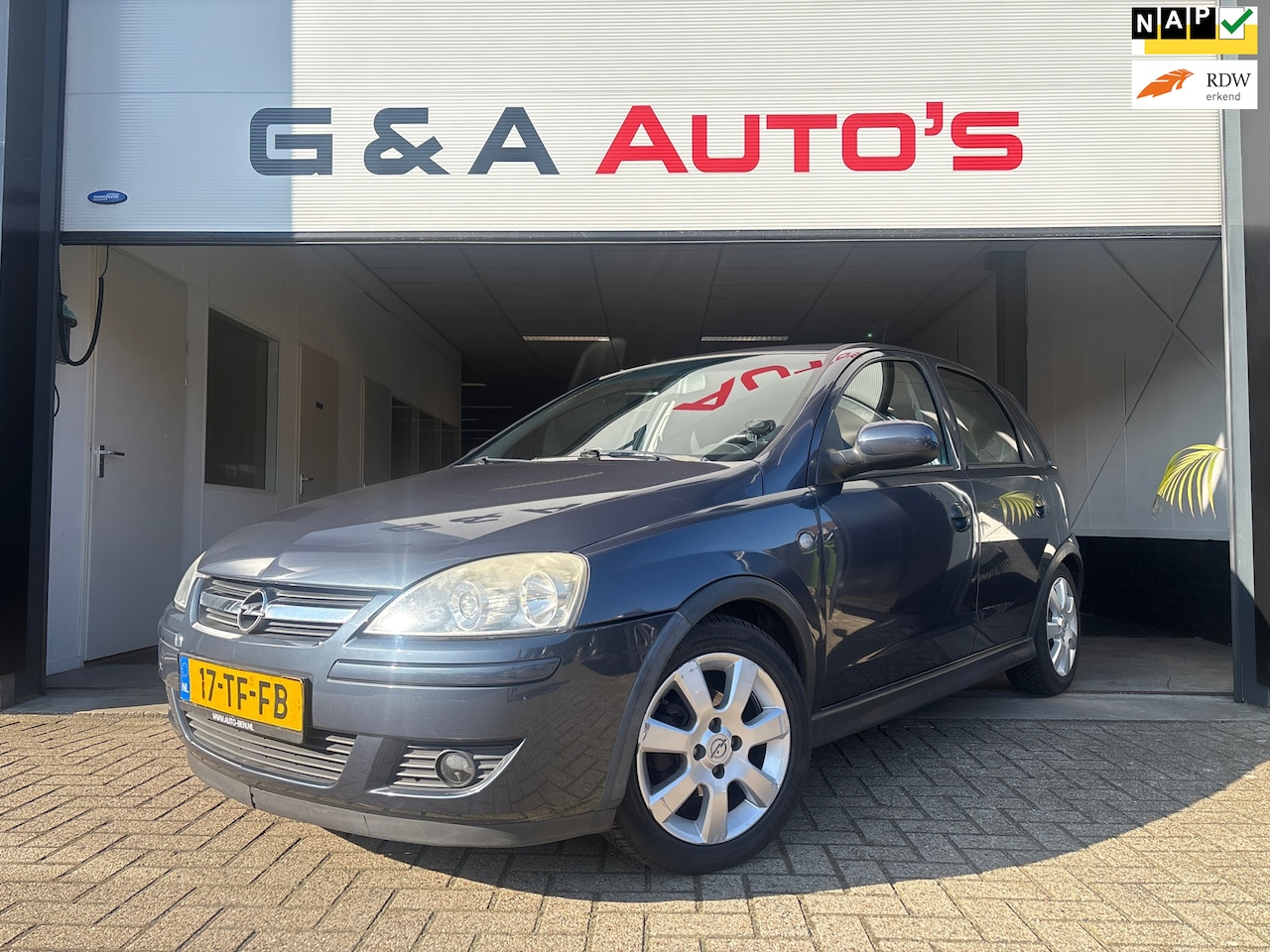Opel Corsa - 1.2-16V Silverline / AC / ELLEKT-PAKKET / NAP / 5 DEURS - AutoWereld.nl