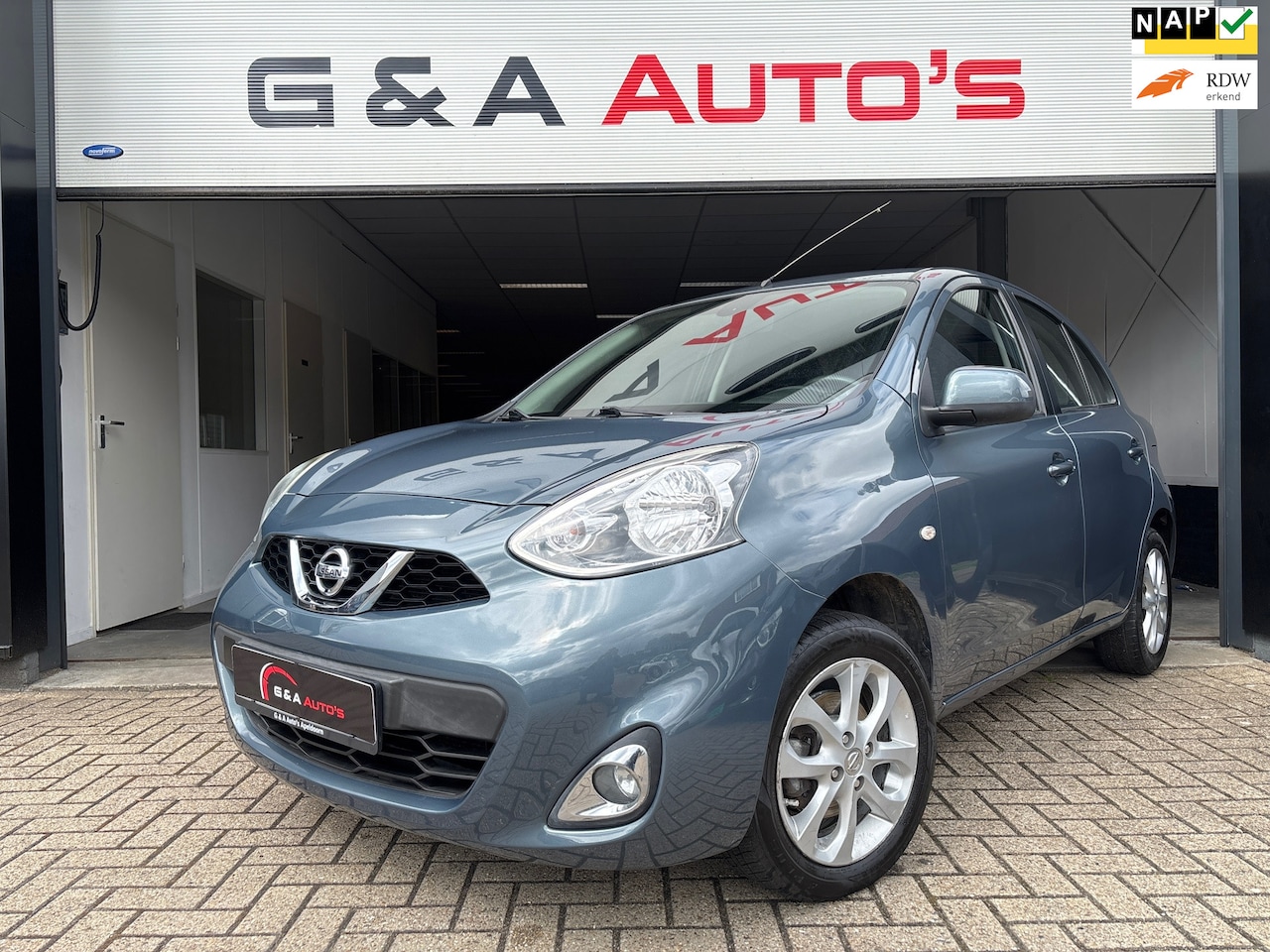 Nissan Micra - 1.2 / NAVI / PDC / CRUISE CTRL / AC - AutoWereld.nl