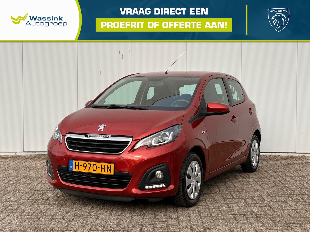 Peugeot 108 - 1.0 e-VTi 72pk 5D Active | Airco | Elektrische ramen | Bluetooth | - AutoWereld.nl