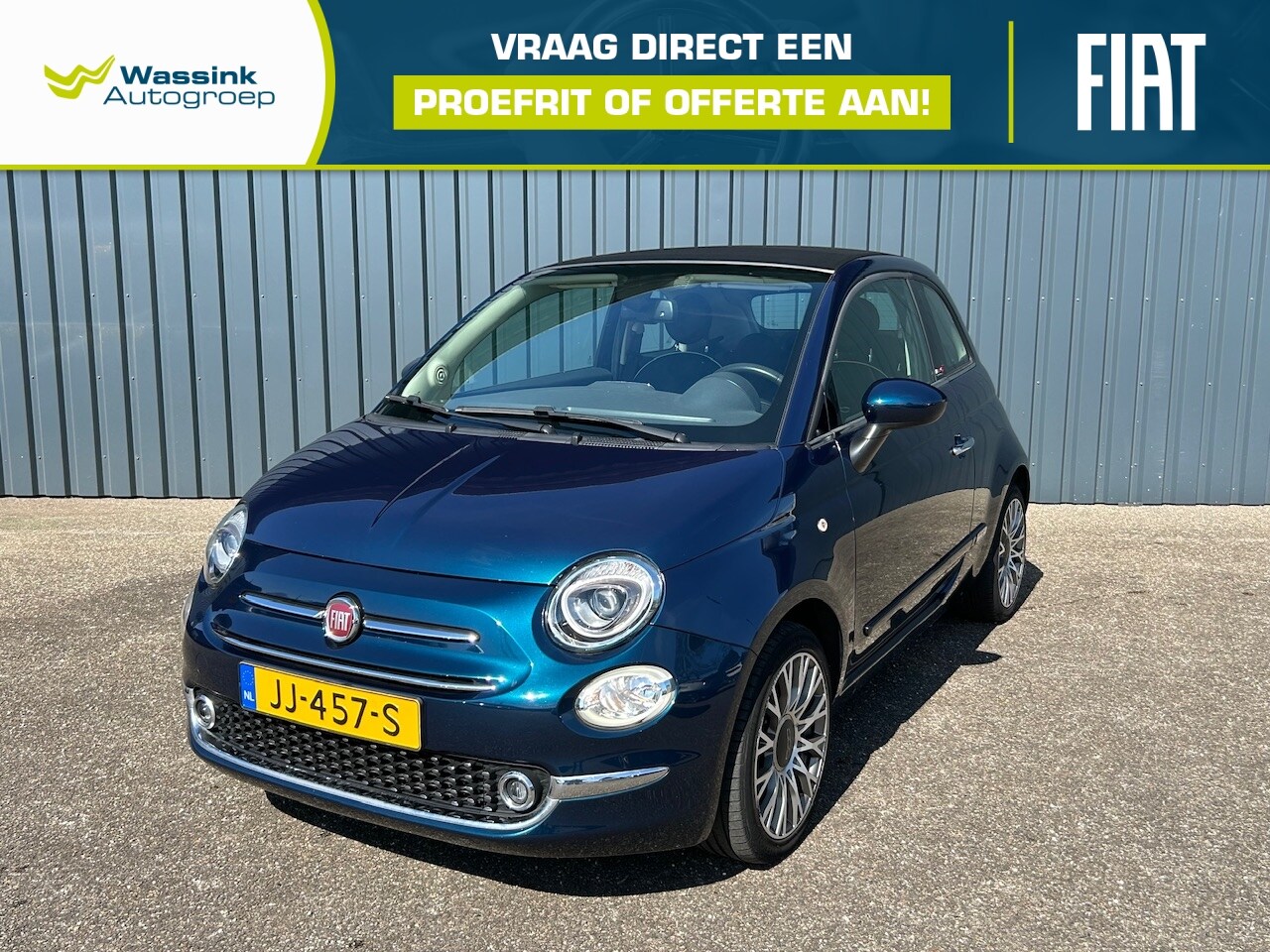 Fiat 500 C - TwinAir Turbo 80pk Lounge Cabrio Automaat I Originele NL Auto 1e Eigenaar I Navigatie I Cl - AutoWereld.nl