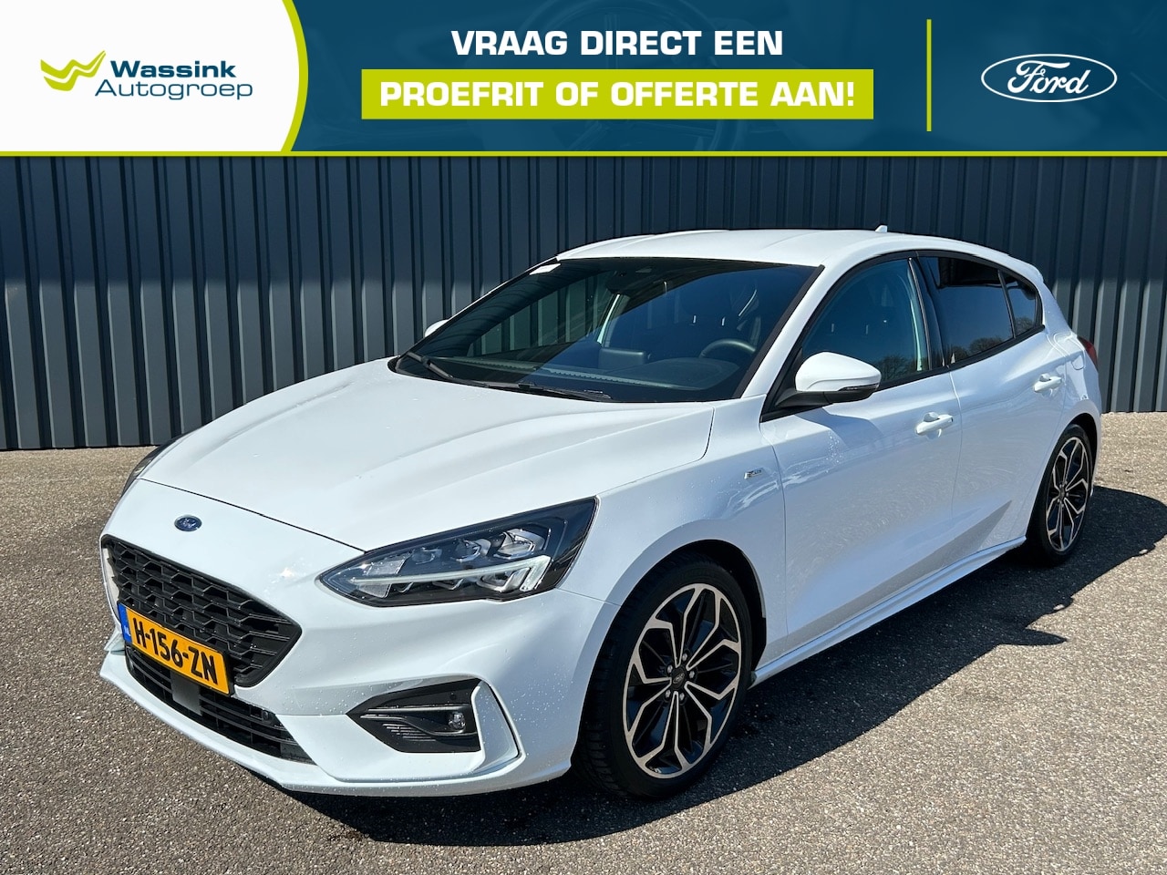 Ford Focus - 1.5 EcoBlue 120pk Aut ST-Line Business I Trekhaak 1.400KG I Parkeersensoren I Climate Cont - AutoWereld.nl