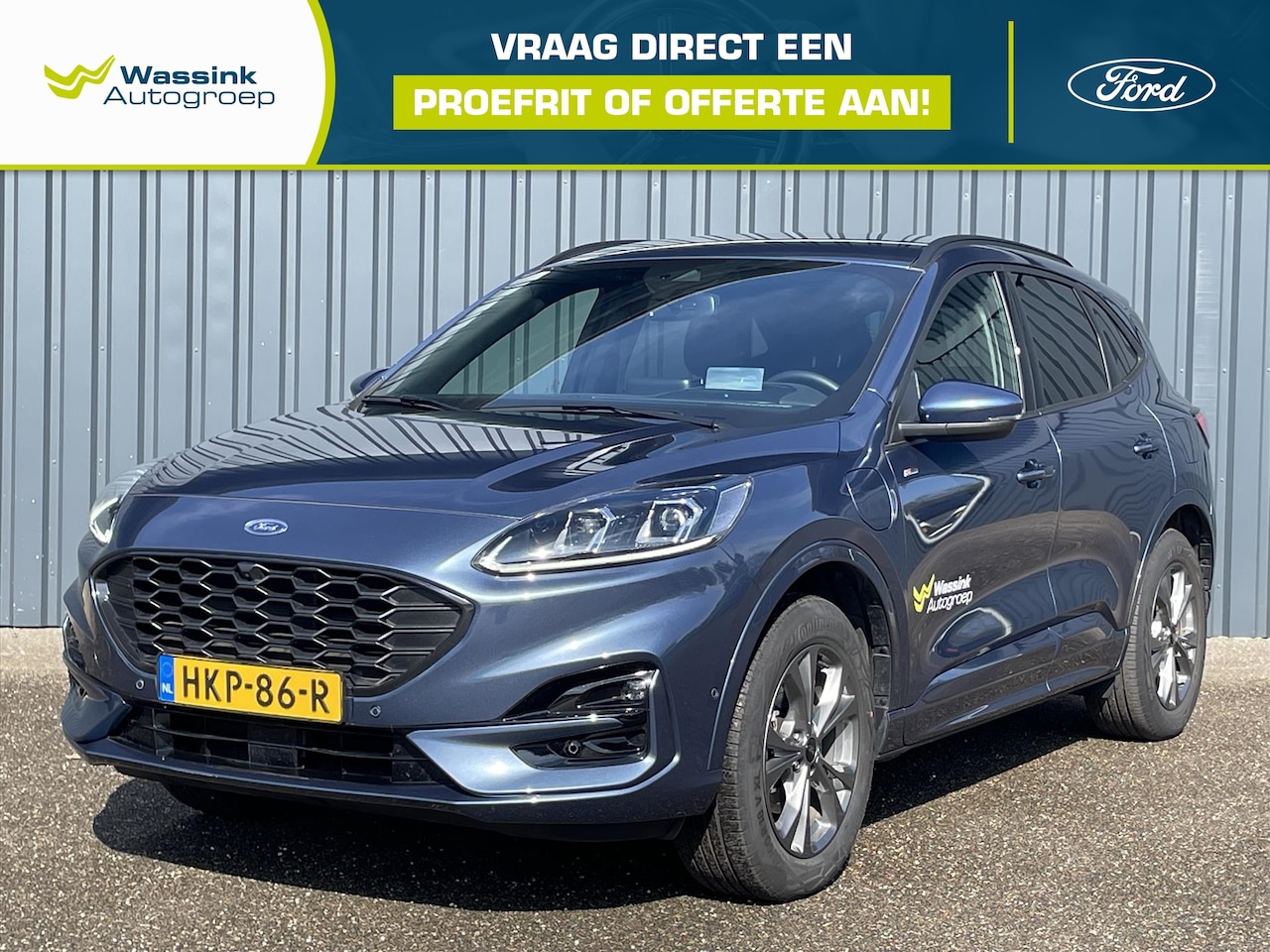 Ford Kuga - 2.5 PHEV e-CVT 225pk ST-Line I Winterpack I Drive Assist Pack I HUD I Trekhaak I B&O sound - AutoWereld.nl