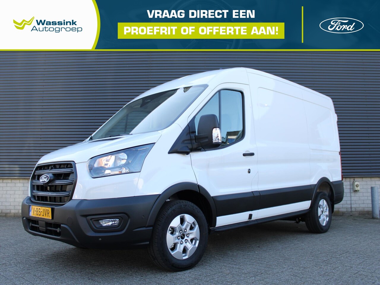 Ford Transit - 350 L2H2 130pk Trend FWD I Automaat I Trekhaak I Lichtmetalen Velgen I Laadruimte Afwerkin - AutoWereld.nl