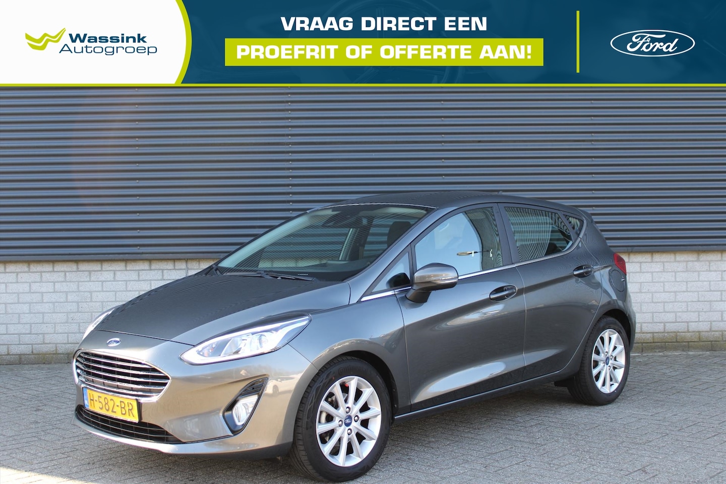 Ford Fiesta - 5-deurs Titanium 95pk I Lichtmetalen Velgen I Climate Control I Cruise Control I Apple Car - AutoWereld.nl