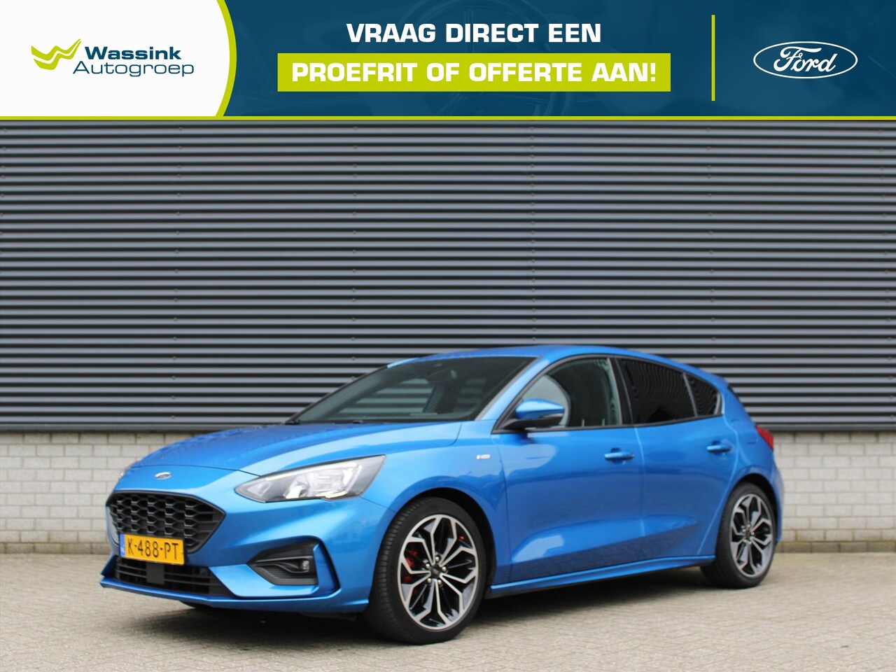Ford Focus - ST Line X Business Hybrid 155pk I Camera I Keyless Entry I 18 Inch Lichtmetalen Velgen I N - AutoWereld.nl
