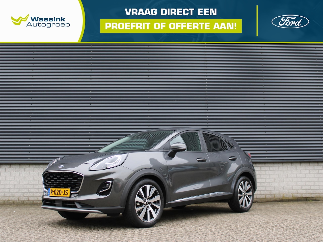 Ford Puma - 1.0i Ecoboost Hybrid 125pk Titanium X - AutoWereld.nl
