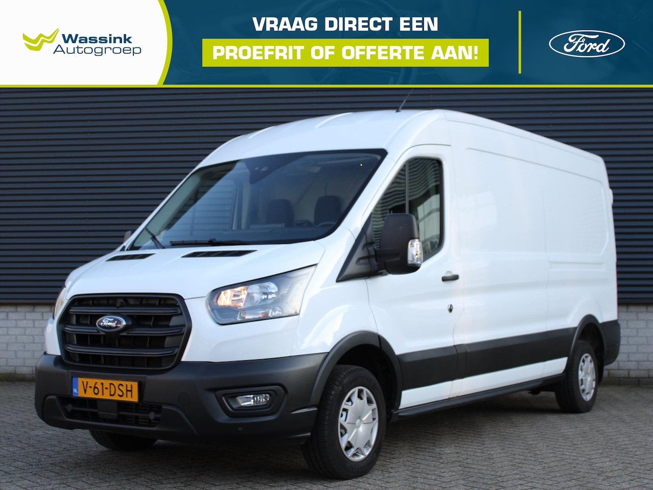 Ford Transit - 350 L3H2 130pk FWD Trend I Sync 4 I Navigatie I Trekhaak I Laadruimte Afwerking - AutoWereld.nl