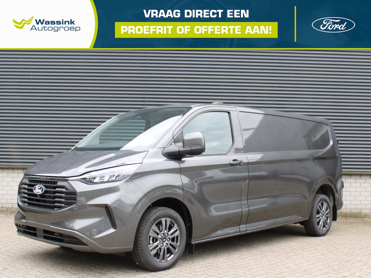 Ford Transit Custom - Limited 136pk L2H1 320 | Lichtmetalen Velgen | Drivers Assistance Pack Premium | Stuurwiel - AutoWereld.nl