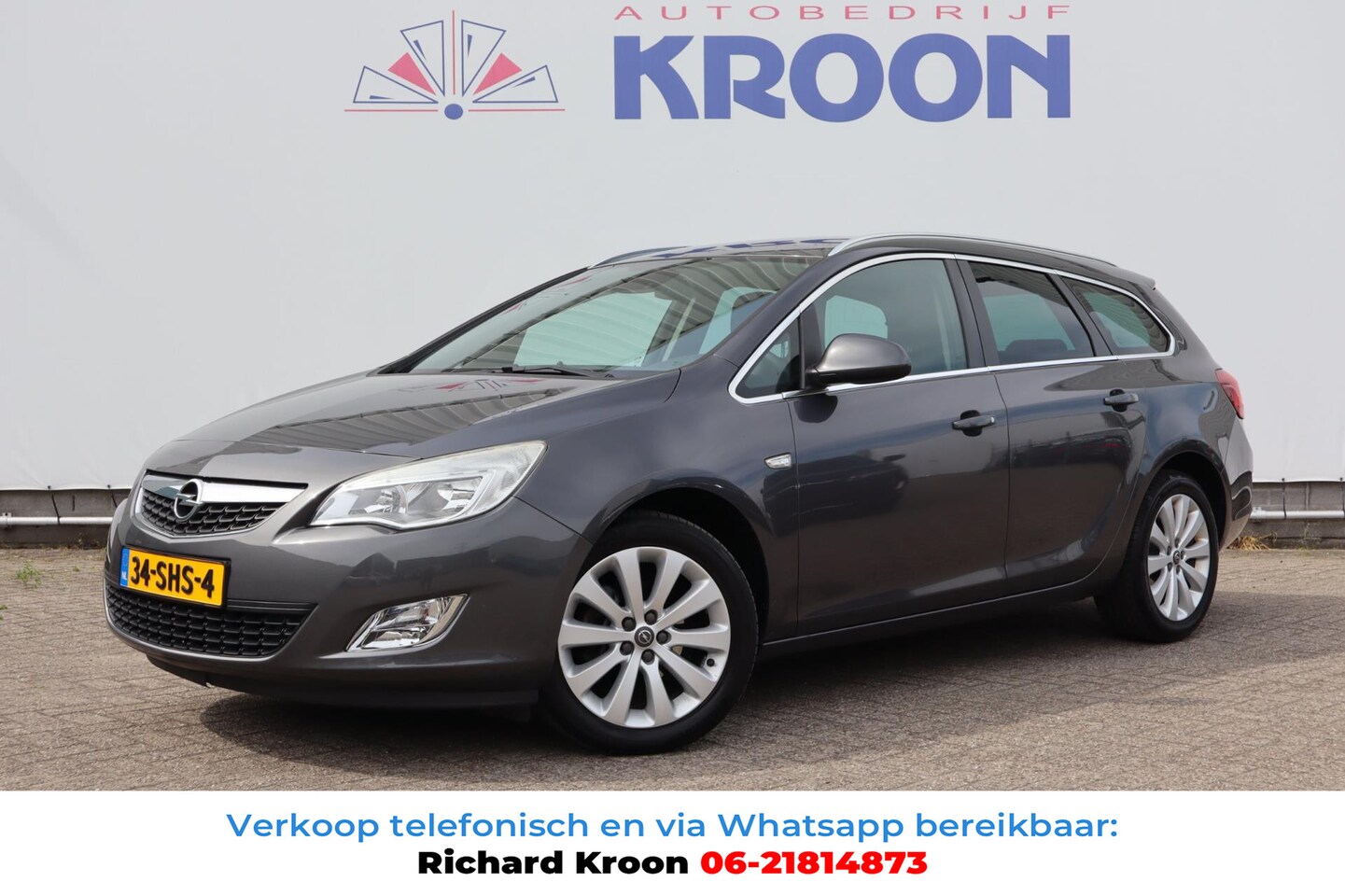Opel Astra Sports Tourer - 1.4 Turbo Cosmo 1.4 Turbo Cosmo, Half Leder, Trekhaak - AutoWereld.nl