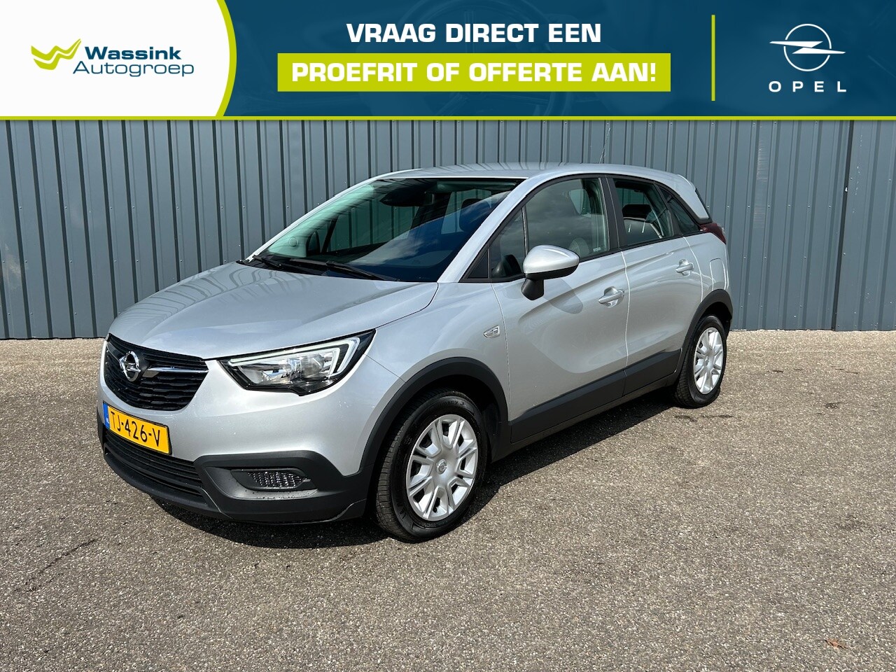 Opel Crossland X - 1.2 82pk Online Edition I Carplay I Cruise Control I Airco I Lijn Detectie - AutoWereld.nl