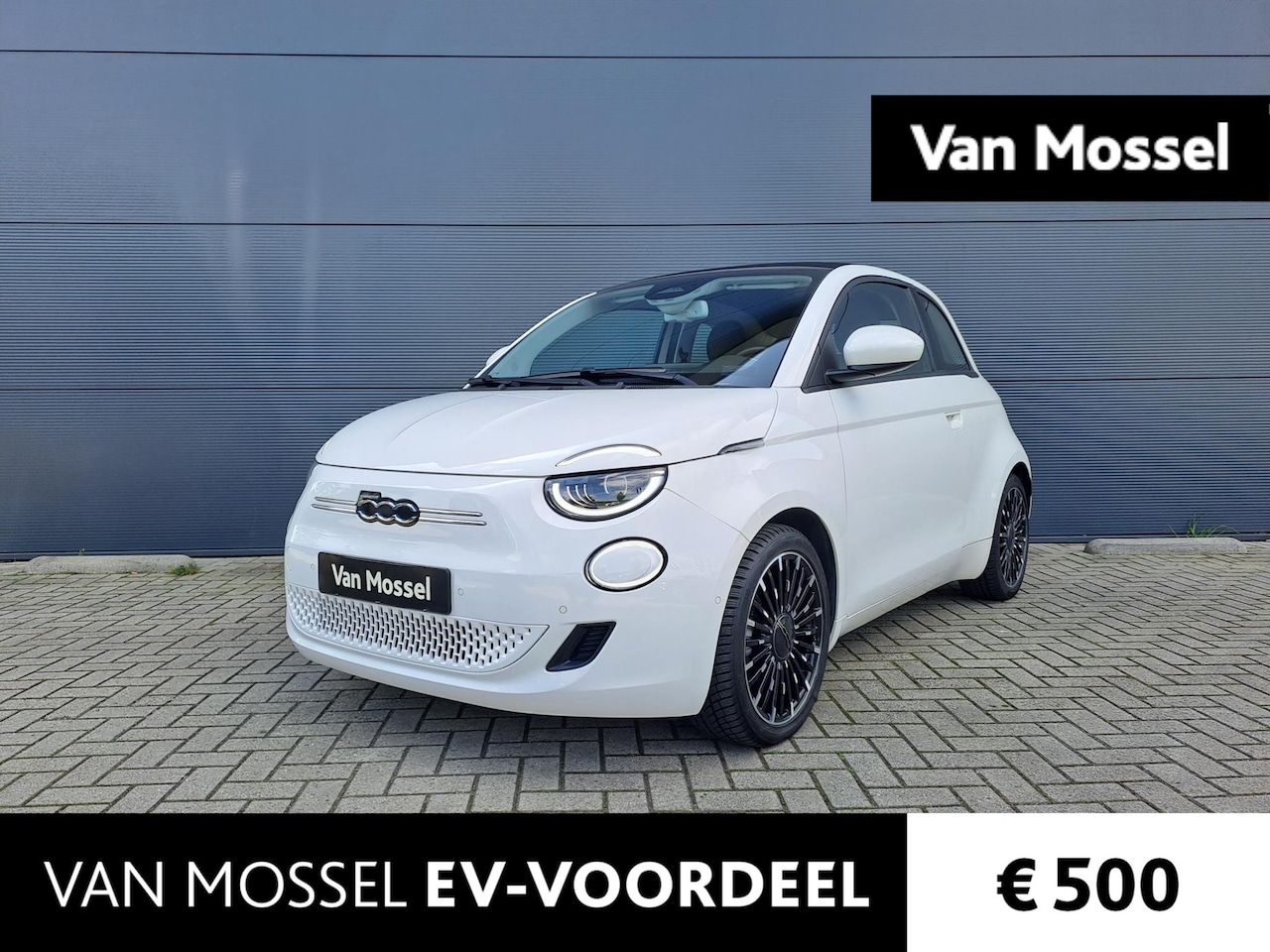 Fiat 500 - Icon 118pk 42 kWh | Cabrio | Navigatie | Stoelverwarming | Apple Carplay/Android Auto | Pa - AutoWereld.nl