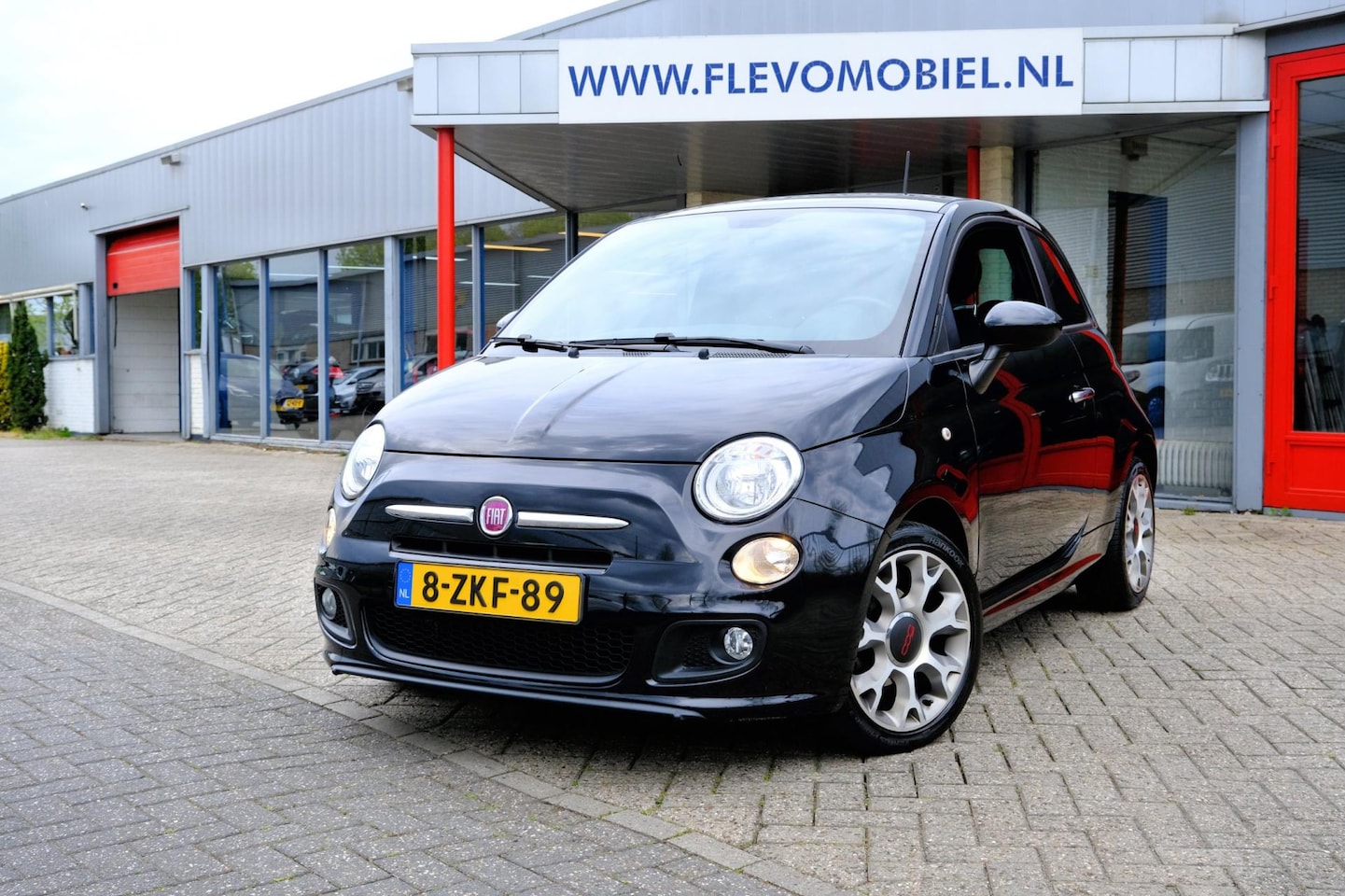 Fiat 500 - 0.9 TwinAir Turbo 500S Airco|Half Leder|LMV - AutoWereld.nl
