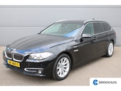BMW 5-serie Touring - 5 Serie Touring 520i Luxury Edition NAVI | TREKHAAK | PDC voor en achter | LEDER |