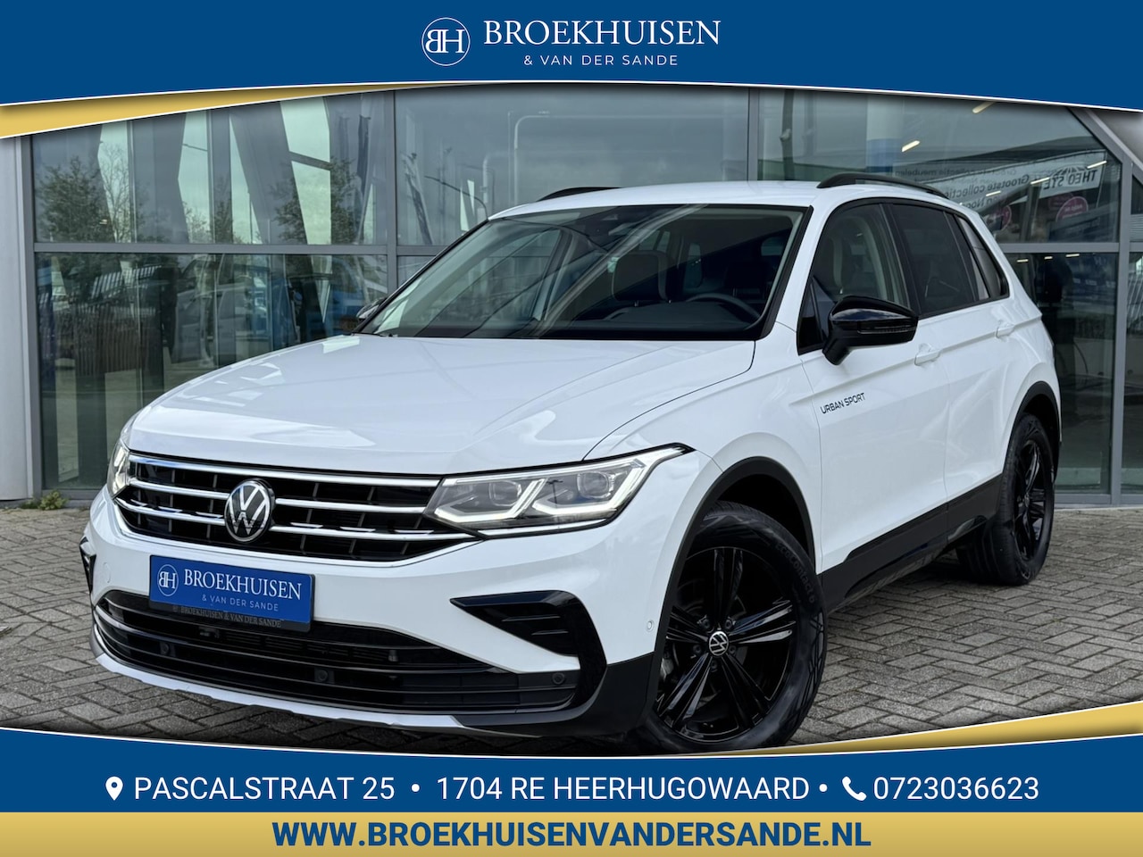 Volkswagen Tiguan - 1.5 TSI Urban Sport 150pk Automaat / Camera / IQ Light - AutoWereld.nl