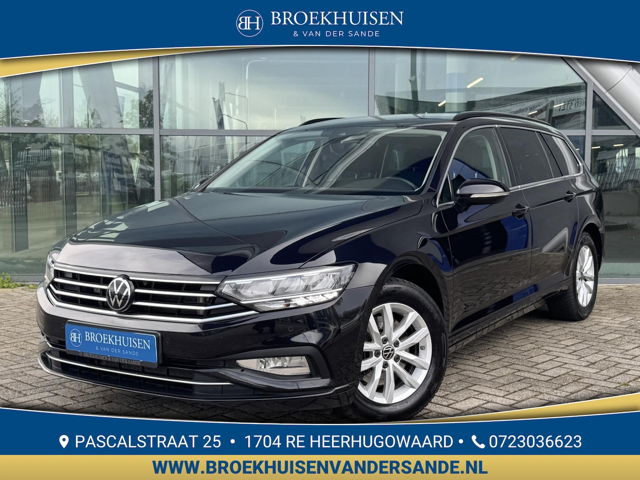 Volkswagen Passat Variant - 1.5 TSI Business 150pk Navigatie / Stoelverwarming / Trekhaak - AutoWereld.nl