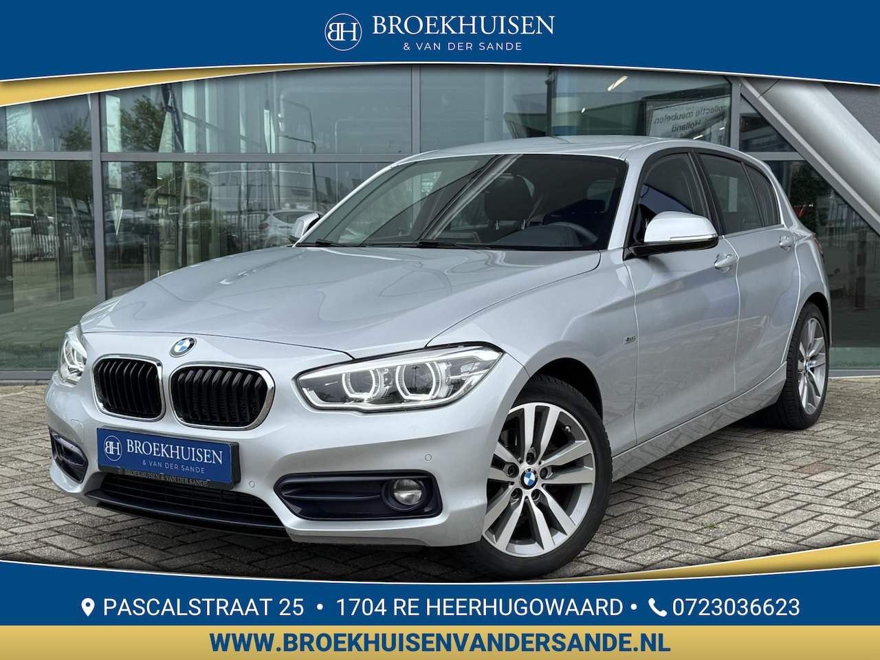 BMW 1-serie - 116d Corporate Lease Executive M-sport Automaat / Navigatie / Flippers - AutoWereld.nl