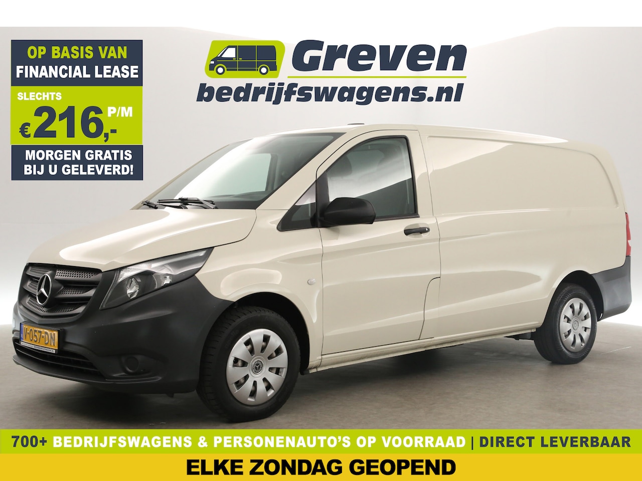 Mercedes-Benz Vito - 114 CDI Lang Airco Cruisecontrol Elektrpakket Schuifdeur Trekhaak - AutoWereld.nl