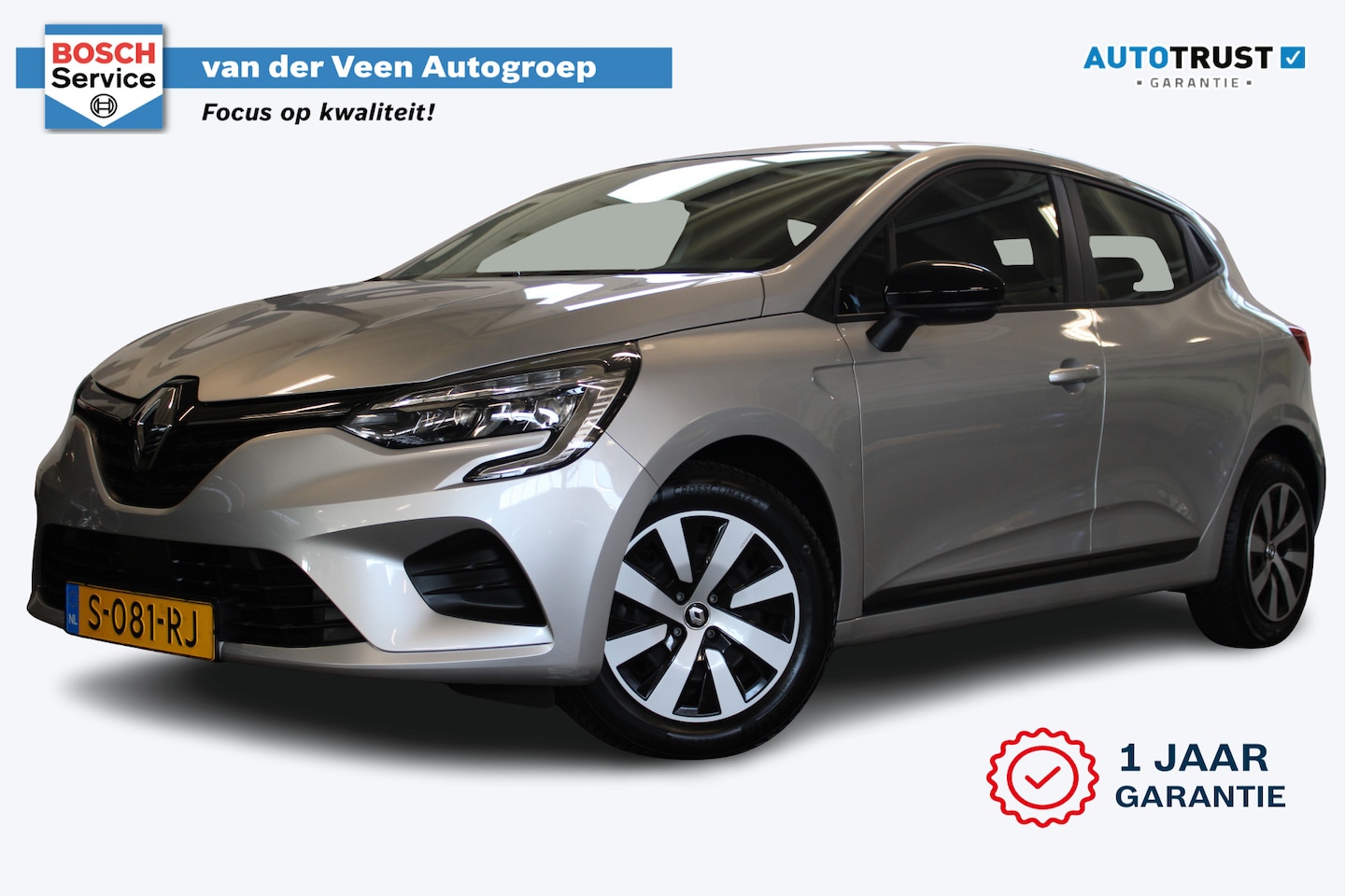 Renault Clio - 1.0 TCe 90 Equilibre | Incl. 12 maanden garantie | Cruise control | Apple carplay/Android - AutoWereld.nl