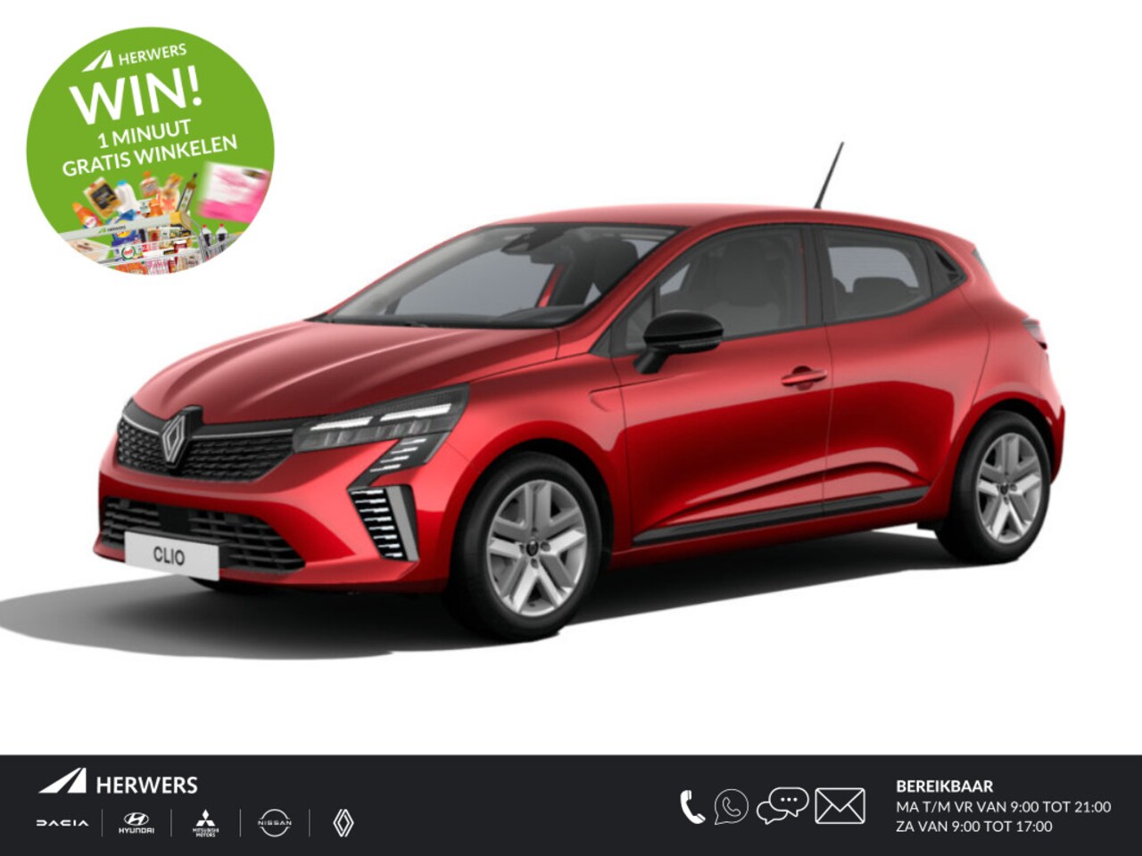 Renault Clio - 1.6 E-Tech Full Hybrid 145 evolution / Nieuw te Bestellen / - AutoWereld.nl