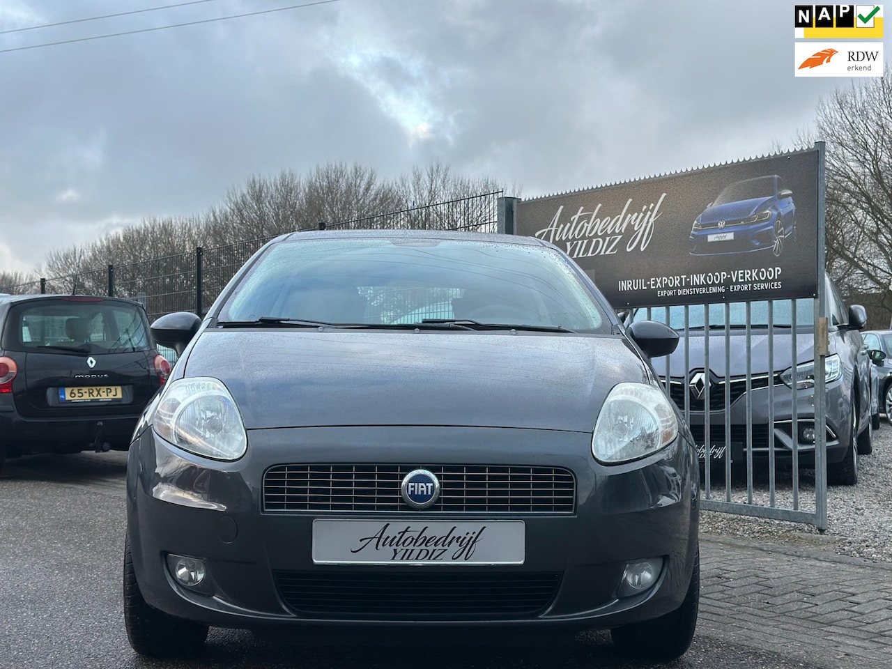 Fiat Grande Punto - 1.4 Dynamic 3-DRS Elek-Pakket - AutoWereld.nl
