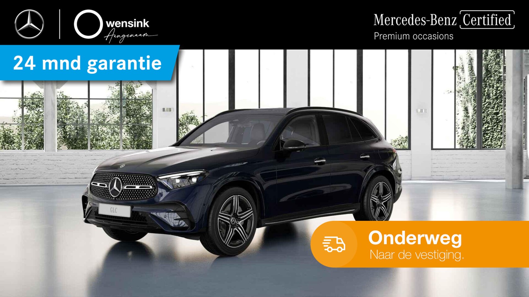 Mercedes-Benz GLC-klasse - 300e 4MATIC AMG Line | Premium plus | 20 inch | Trekhaak | Night pakket | Distronic | - AutoWereld.nl