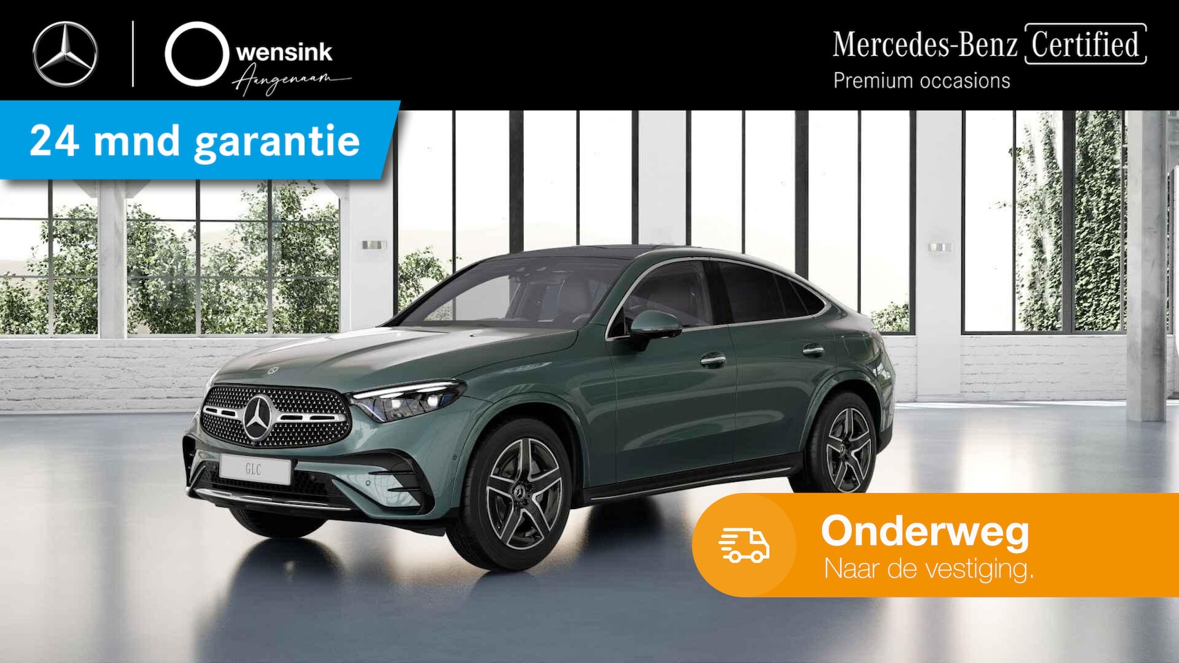 Mercedes-Benz GLC-klasse Coupé - 300e 4MATIC AMG Line | Night pakket | Rij assistentie | Trekhaak | Keyless GO | Treeplanke - AutoWereld.nl