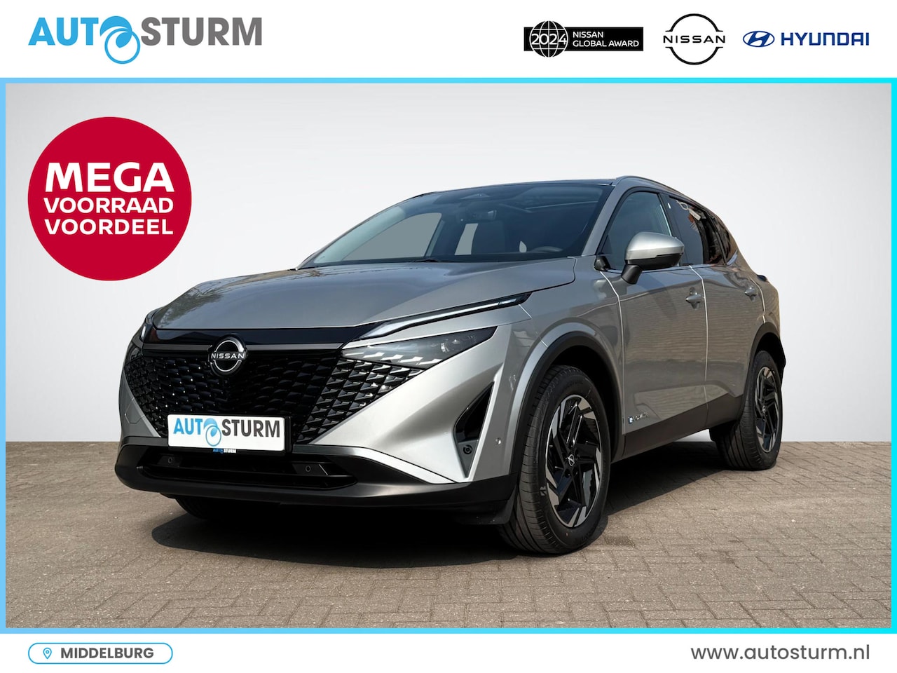 Nissan Qashqai - 1.5 e-Power N-Connecta Panoramadak + Cold Pack - AutoWereld.nl