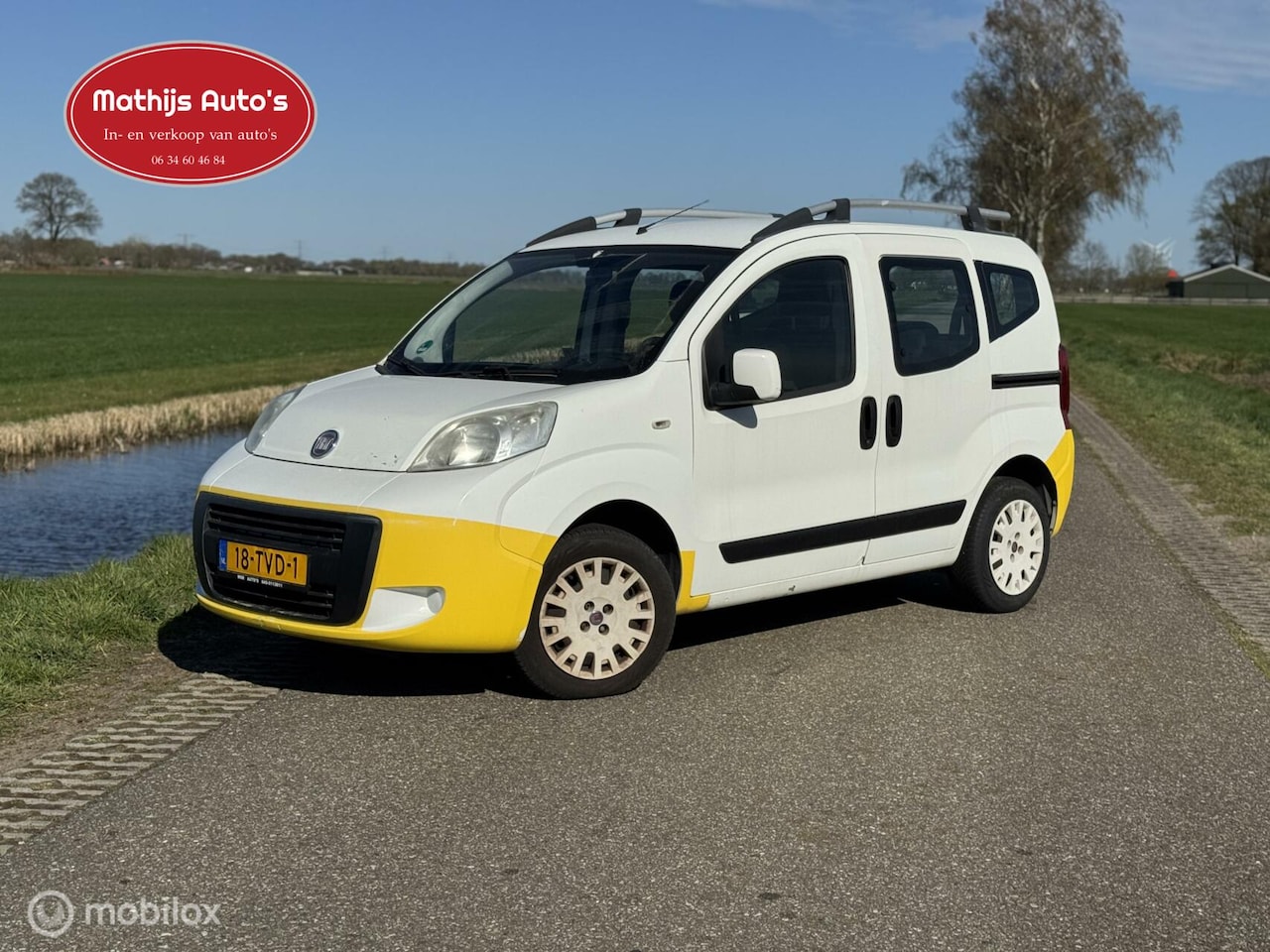 Fiat Qubo - 1.4 Nat.Pow. Actual Benzine CNG Airco! BTW Milieuzone proof! - AutoWereld.nl
