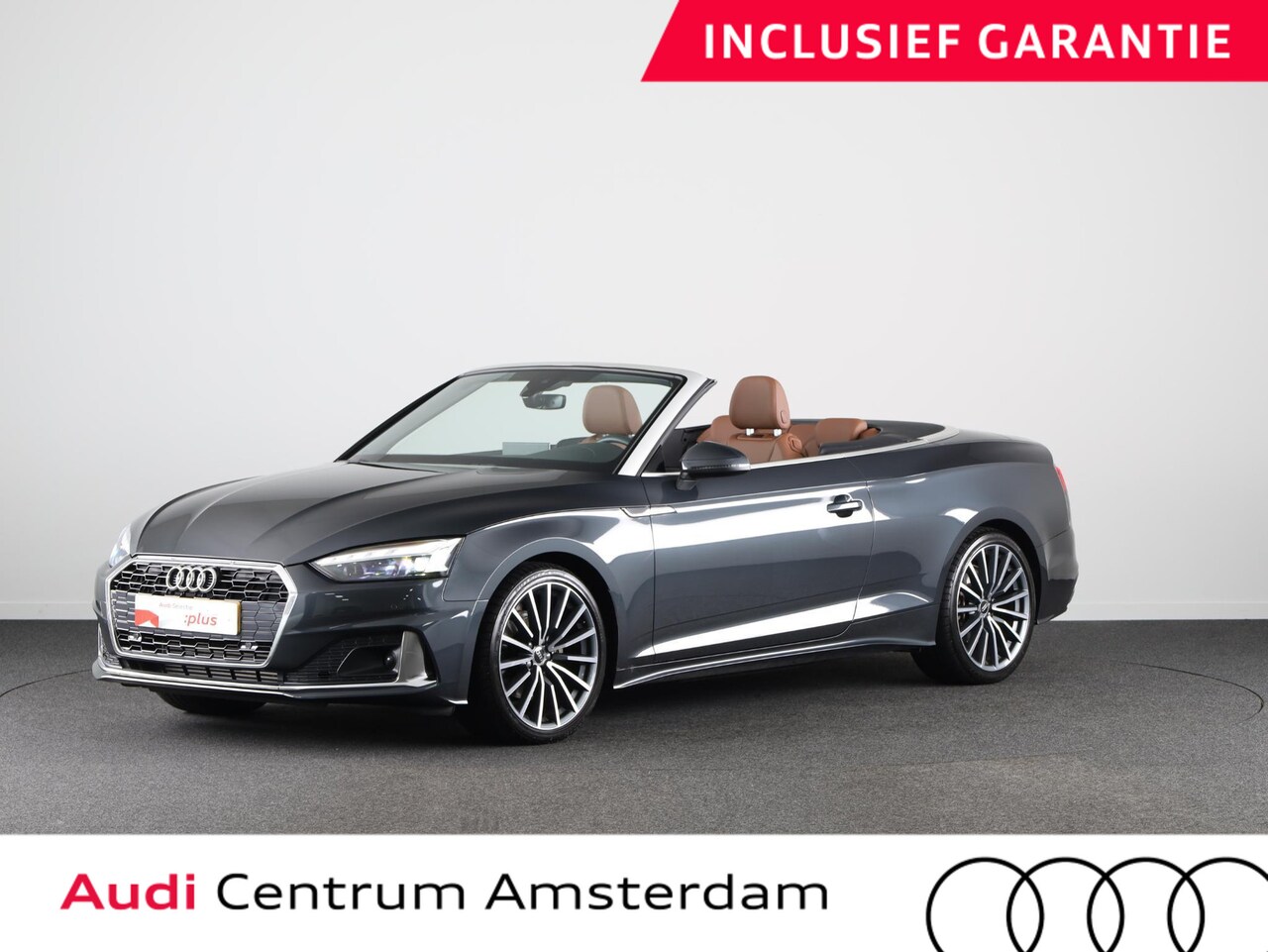 Audi A5 Cabriolet - 35 TFSI Advanced Edition 150 pk S-tronic | Lederen bekleding | Navigatie | Parkeersensoren - AutoWereld.nl