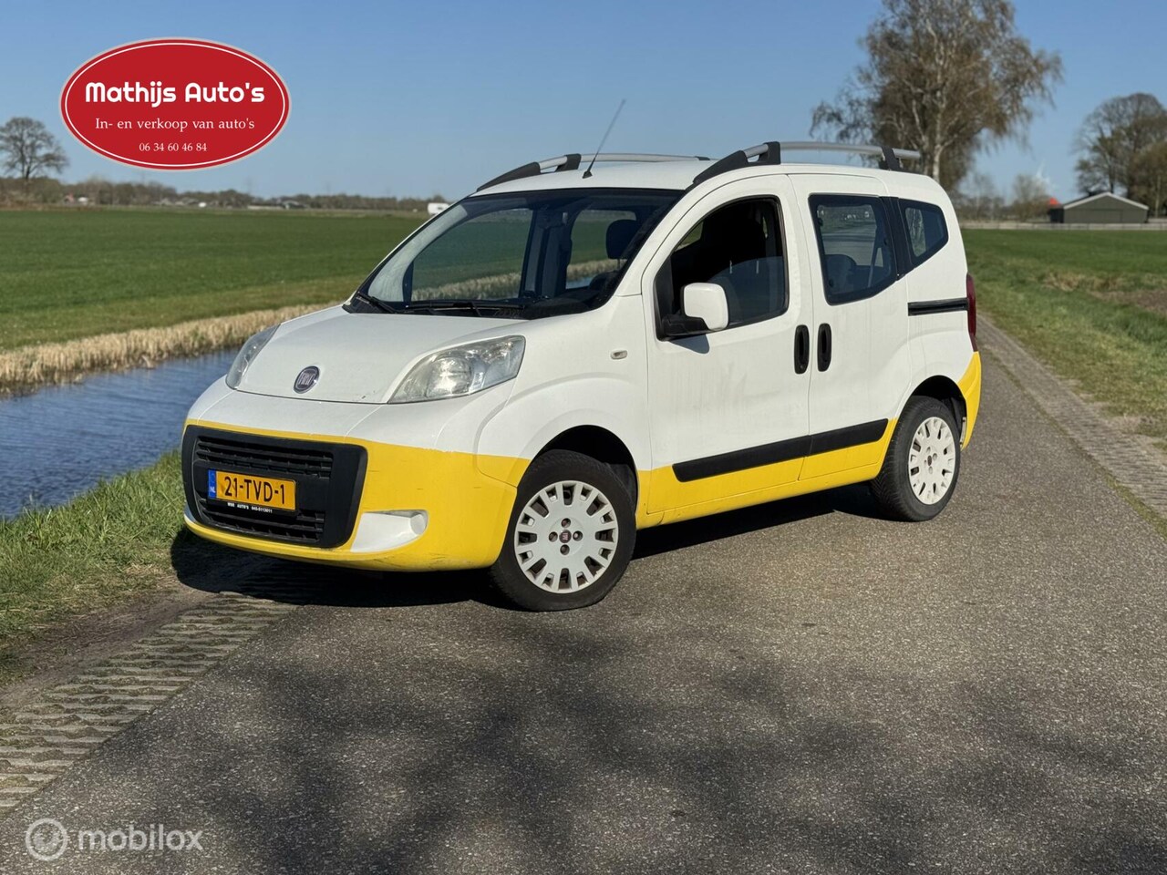 Fiat Qubo - 1.4 Nat.Pow. Actual Benzine CNG Airco! BTW Milieuzone proof! - AutoWereld.nl