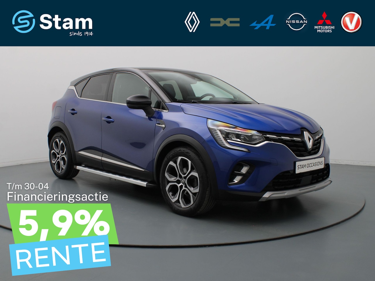 Renault Captur - TCe 140pk Intens EDC/AUTOMAAT BOSE | Adapt. Cruise | Camera | Parkeersens. v+a | Stoel-/st - AutoWereld.nl