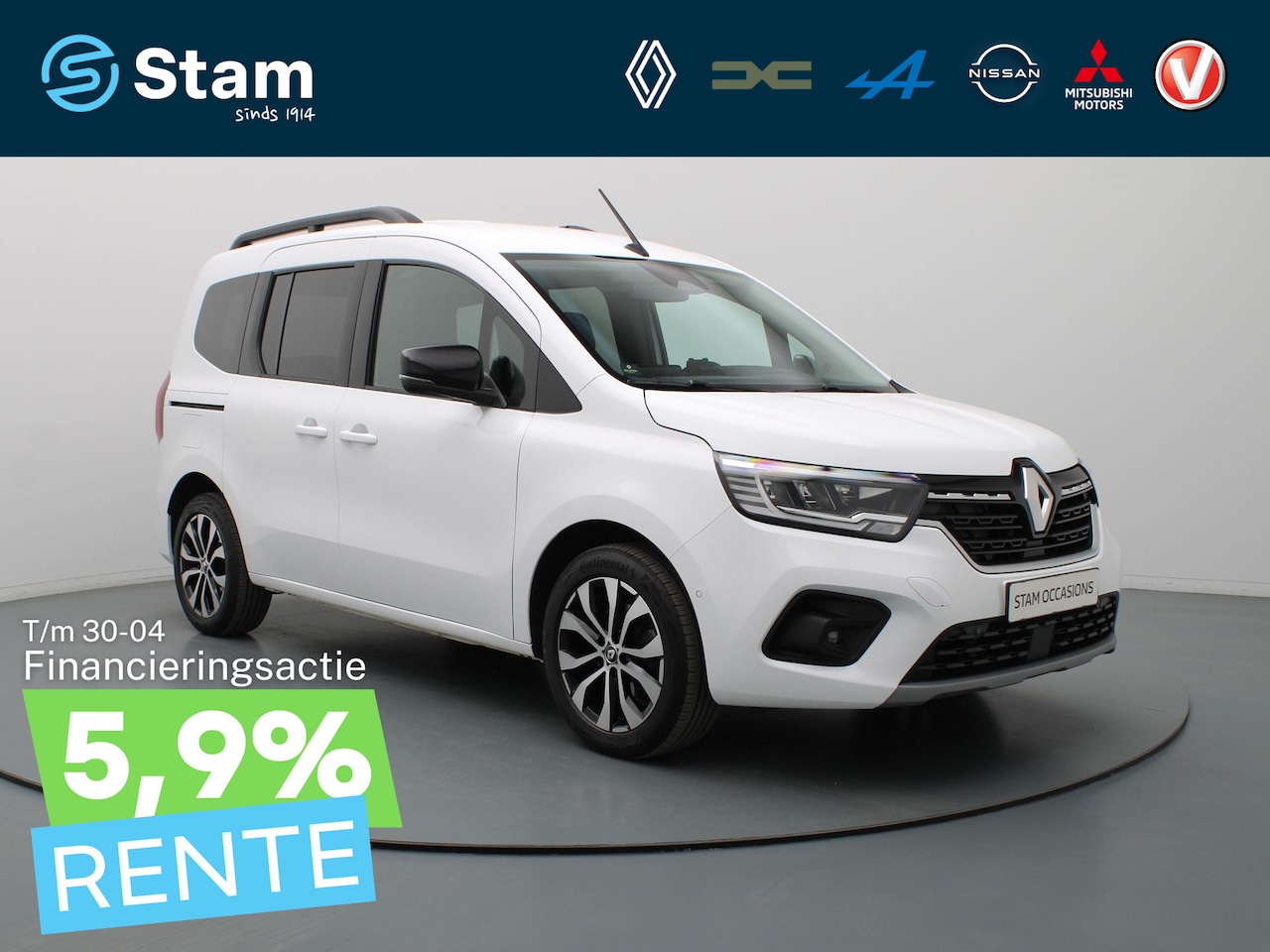 Renault Kangoo - TCe 130pk Nordic Line EDC/Automaat Camera | Adapt. Cruise | Navi | Parkeersens. v+a | Stoe - AutoWereld.nl