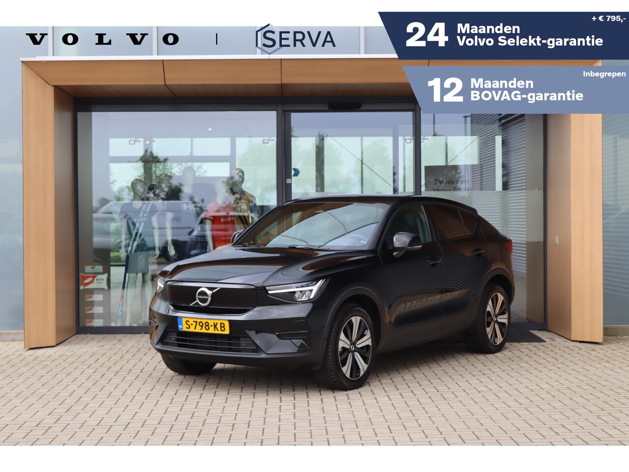 Volvo C40 - Single Motor Plus 69 kWh | Parkeercamera | Stoel- en stuurverwarming - AutoWereld.nl