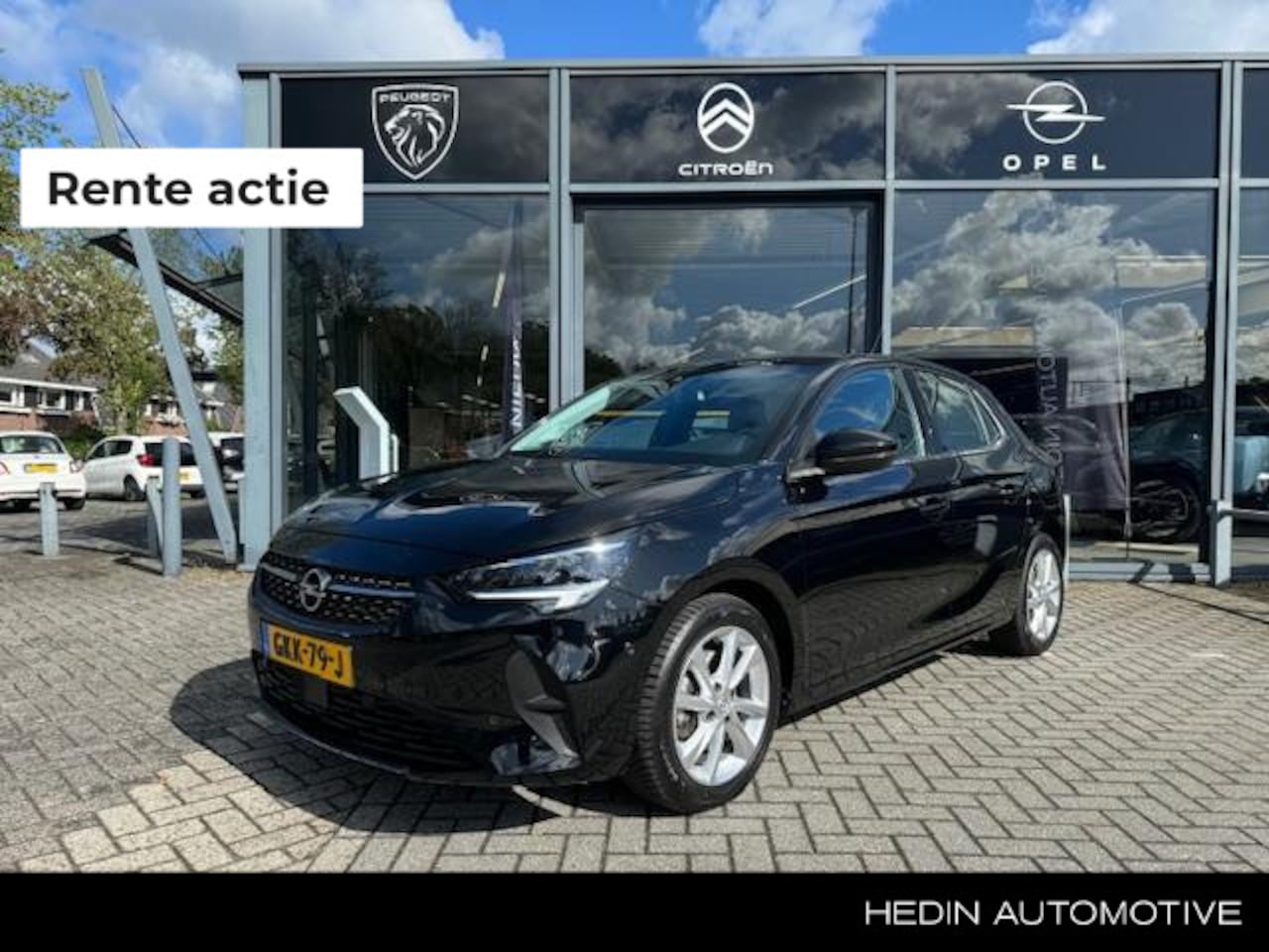 Opel Corsa - 1.2 100pk Elegance Aut. | NAVI VIA APP | AIRCO | CARPLAY | STOELVERW. | DODEHOEKSENSOR | L - AutoWereld.nl