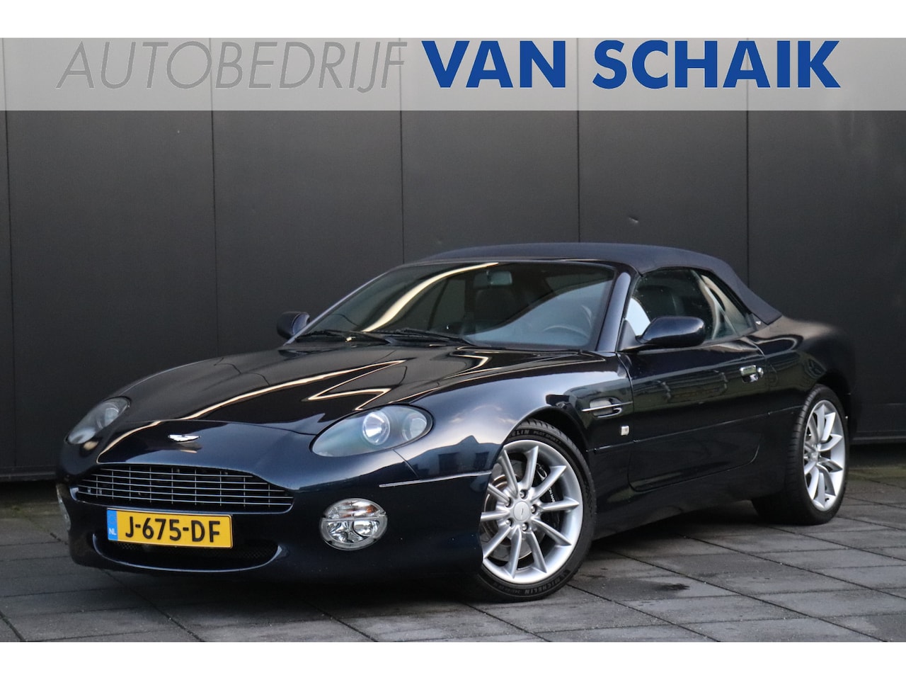 Aston Martin DB7 Volante - 5.9 V12 Vantage | LEDER | STOELVERW. | FULL HISTORY | - AutoWereld.nl