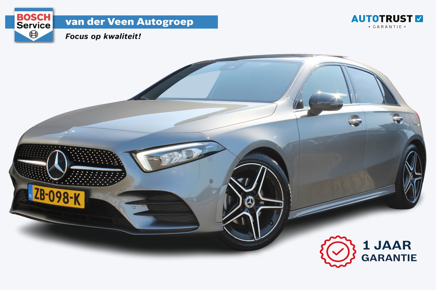 Mercedes-Benz A-klasse - 200 Business Solution AMG Night Upgrade 164pk | incl. 12 maanden garantie | Night pakket | - AutoWereld.nl