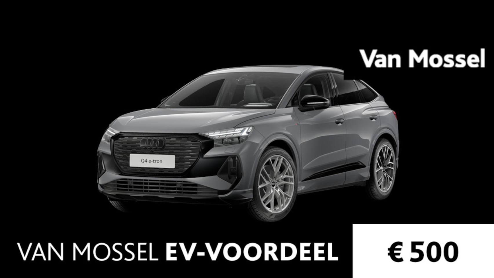 Audi Q4 Sportback e-tron - 45 S Edition 82 kWh Automaat | 21 Inch Velgen | Panoramadak | Trekhaak | Stoelverwarming | - AutoWereld.nl