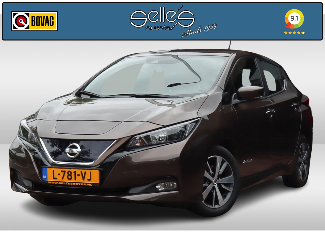 Nissan LEAF - | Acenta 40 kWh | Adaptive cruise control | Camera | Climate control - AutoWereld.nl