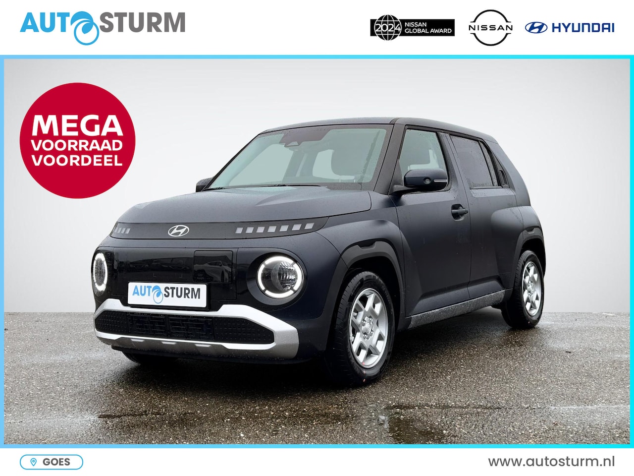 Hyundai Inster - Pulse 49 kWh Matte Lakkleur Direct Beschikbaar! - AutoWereld.nl