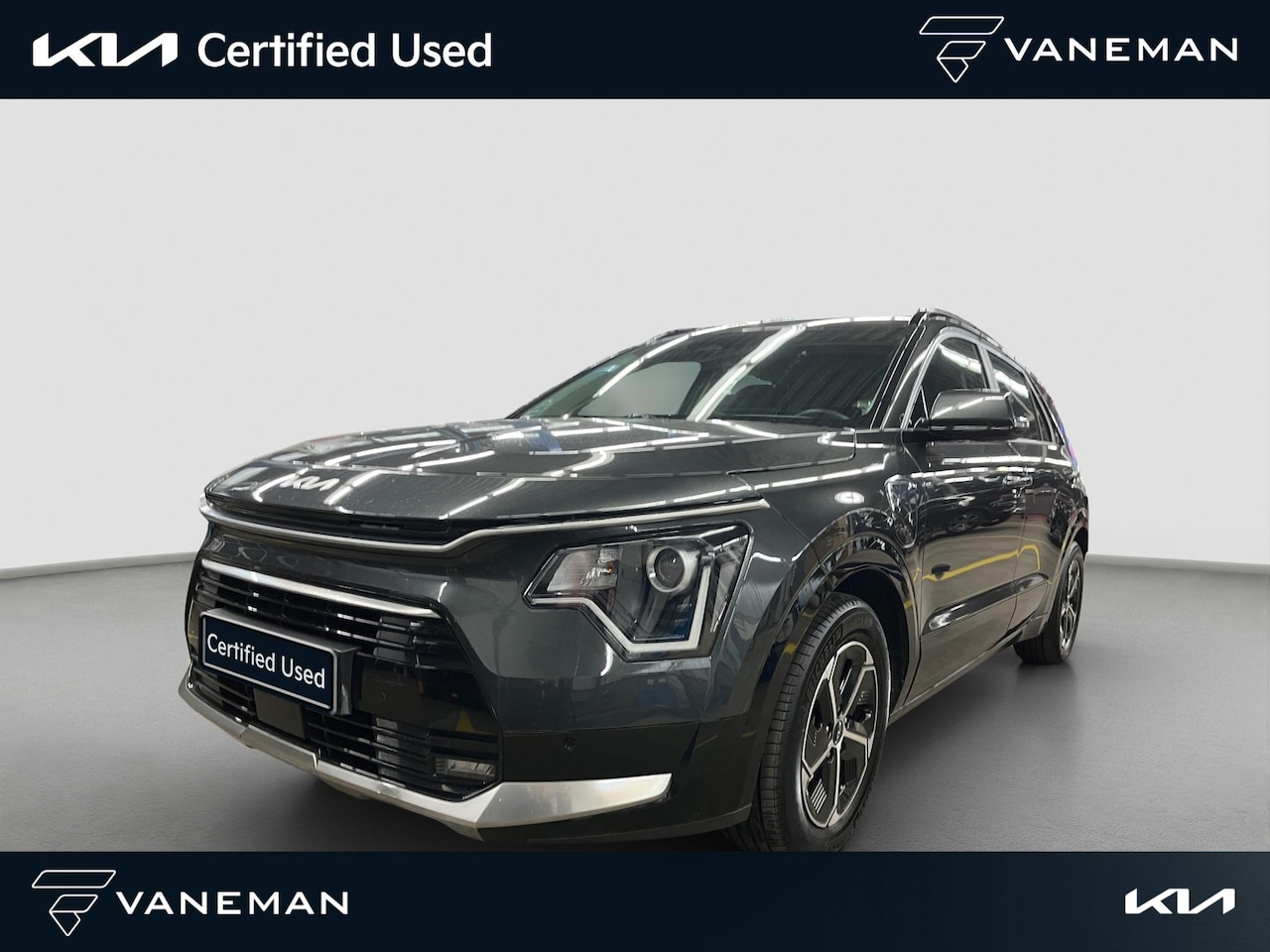 Kia Niro - 1.6 GDi PHEV DynamicLine Plug In Hybride | Automaat | H-Leder | Cruise | Camera | Sensoren - AutoWereld.nl
